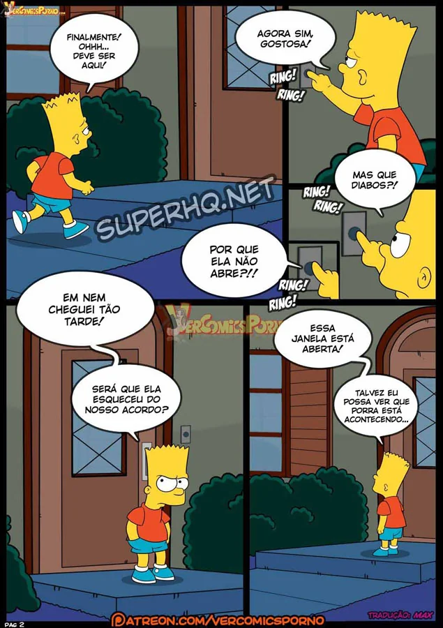 Os Simpsons Hentai: Velhos Costumes VL.08 - Uma Família Tarada em Hentai HQ Brasileiro