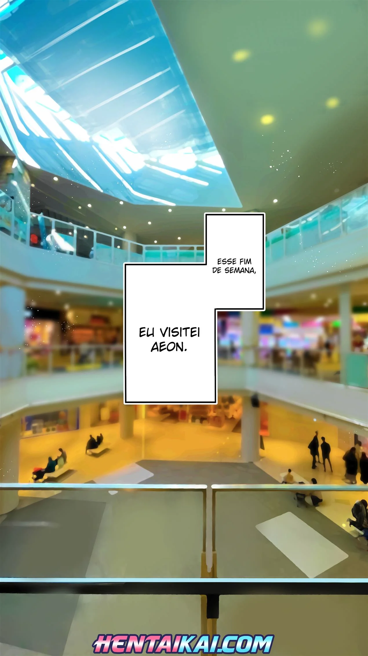 Pai de Família Tarado: Dando um Trato na Colegial Mei em Hentai HQ Brasileiro!