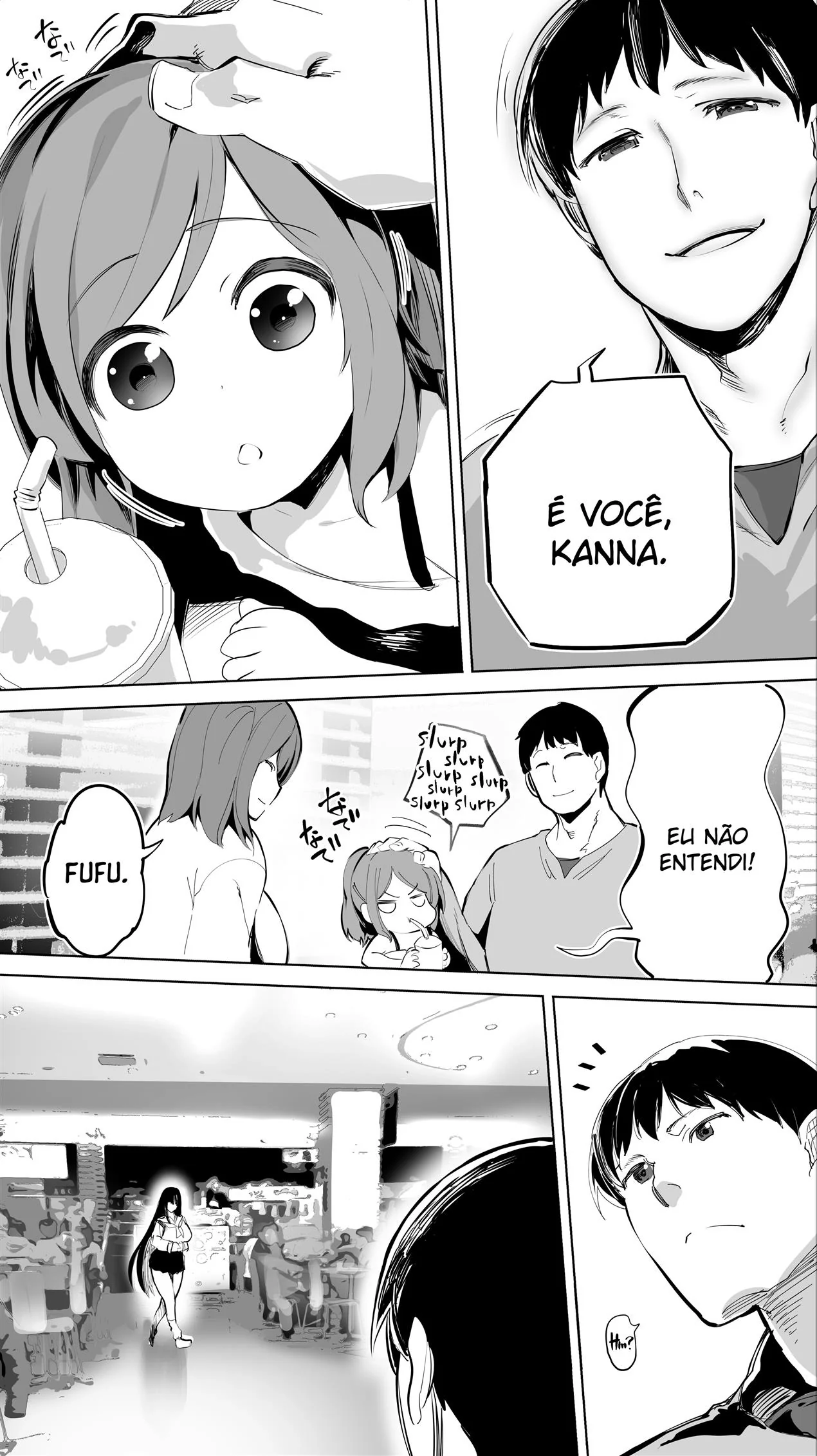 Pai de Família Tarado: Dando um Trato na Colegial Mei em Hentai HQ Brasileiro!