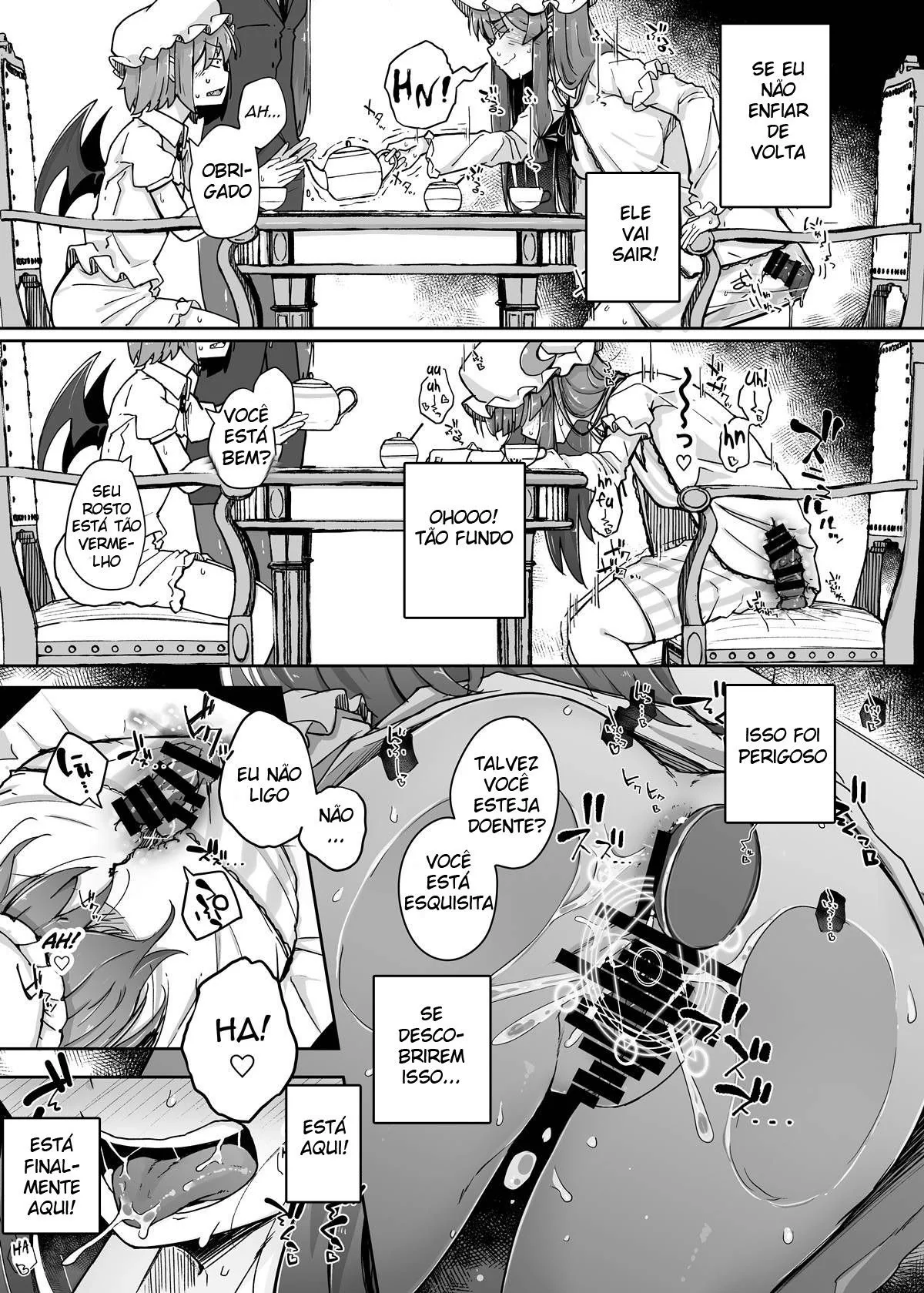 Patchouli-sama e o Buraco Misterioso: A Busca Insaciável por Prazer em Hentai HQ Brasileiro