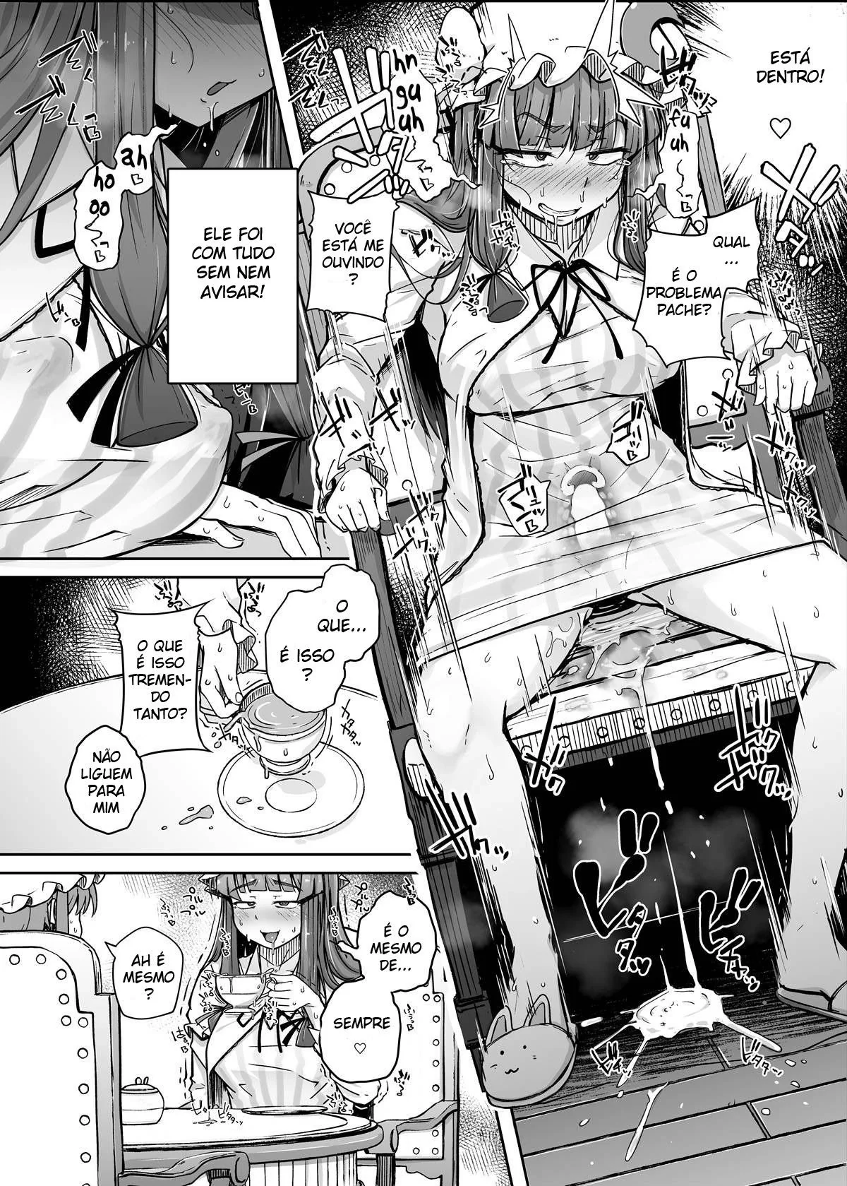 Patchouli-sama e o Buraco Misterioso: A Busca Insaciável por Prazer em Hentai HQ Brasileiro