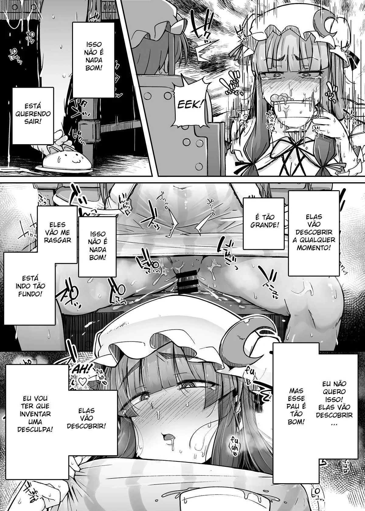 Patchouli-sama e o Buraco Misterioso: A Busca Insaciável por Prazer em Hentai HQ Brasileiro