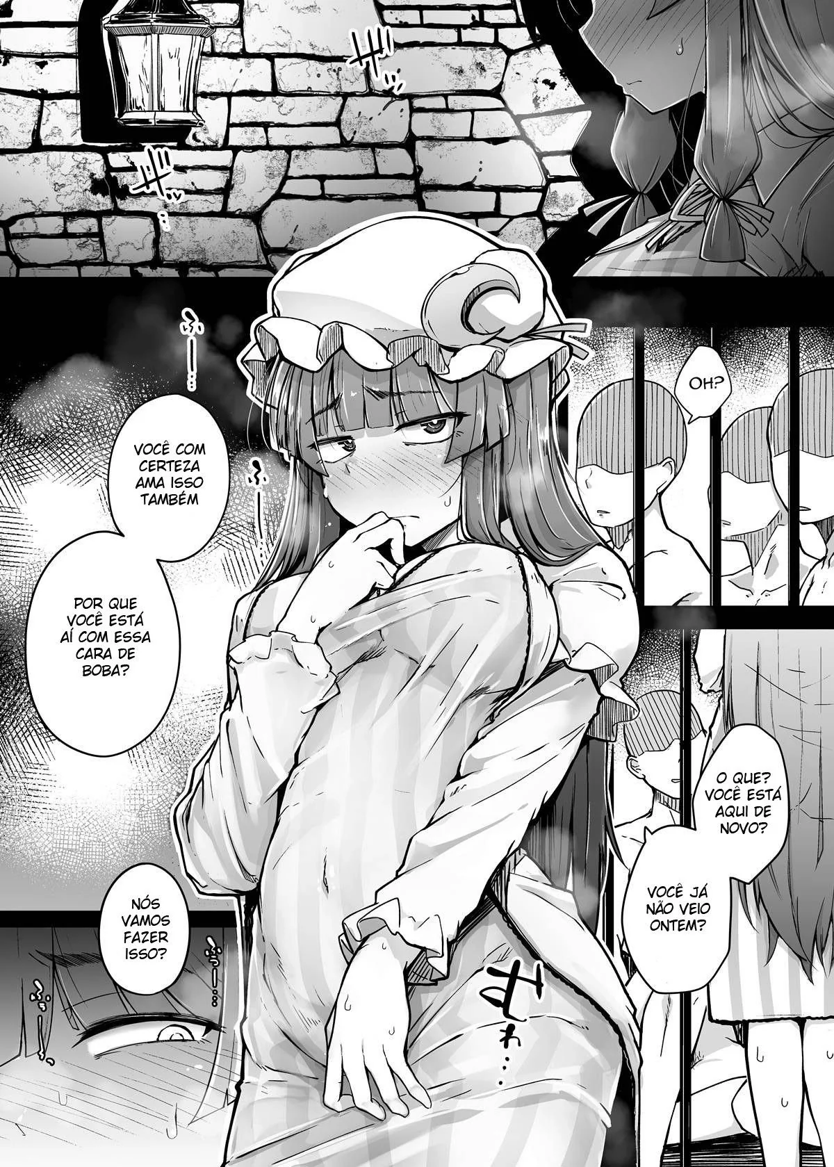 Patchouli-sama e o Buraco Misterioso: A Busca Insaciável por Prazer em Hentai HQ Brasileiro