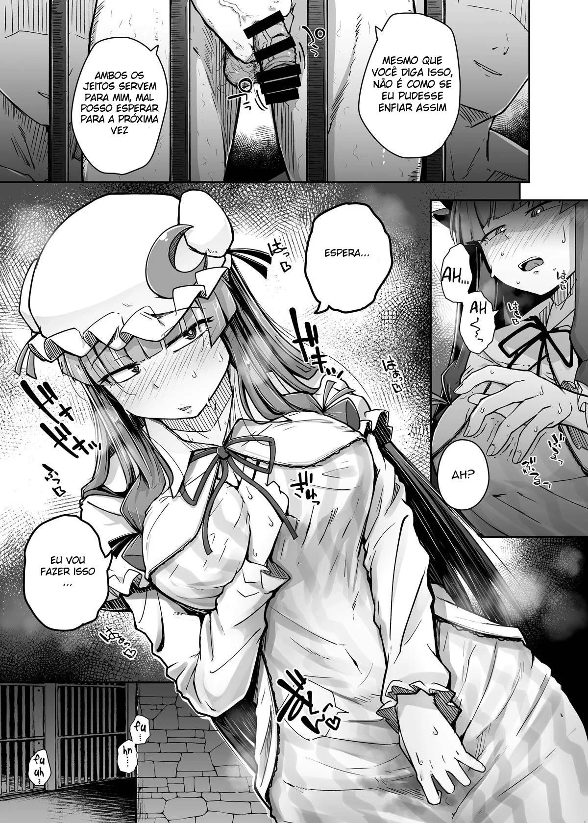 Patchouli-sama e o Buraco Misterioso: A Busca Insaciável por Prazer em Hentai HQ Brasileiro