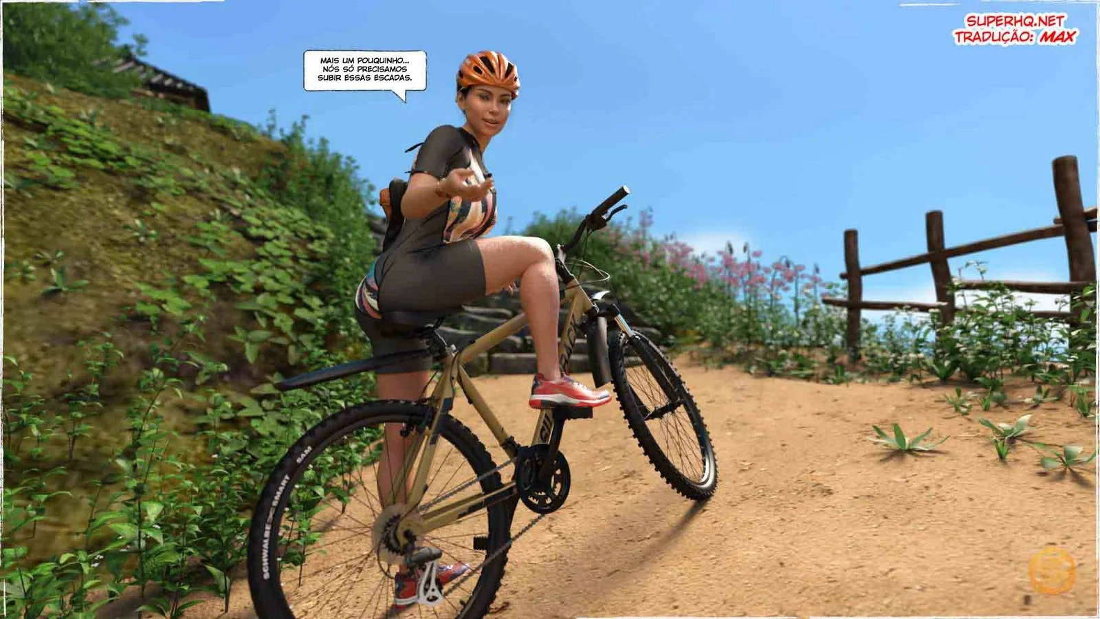 Pedalada com a Tia Piranha - Presente Surpresa em Hentai HQ Brasileiro Pedalada com a Tia Piranha - Presente Surpresa em Hentai HQ Brasileiro