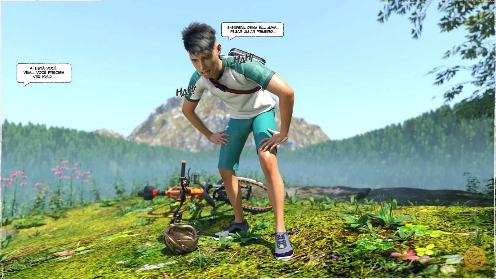 Pedalada com a Tia Piranha - Presente Surpresa em Hentai HQ Brasileiro Pedalada com a Tia Piranha - Presente Surpresa em Hentai HQ Brasileiro