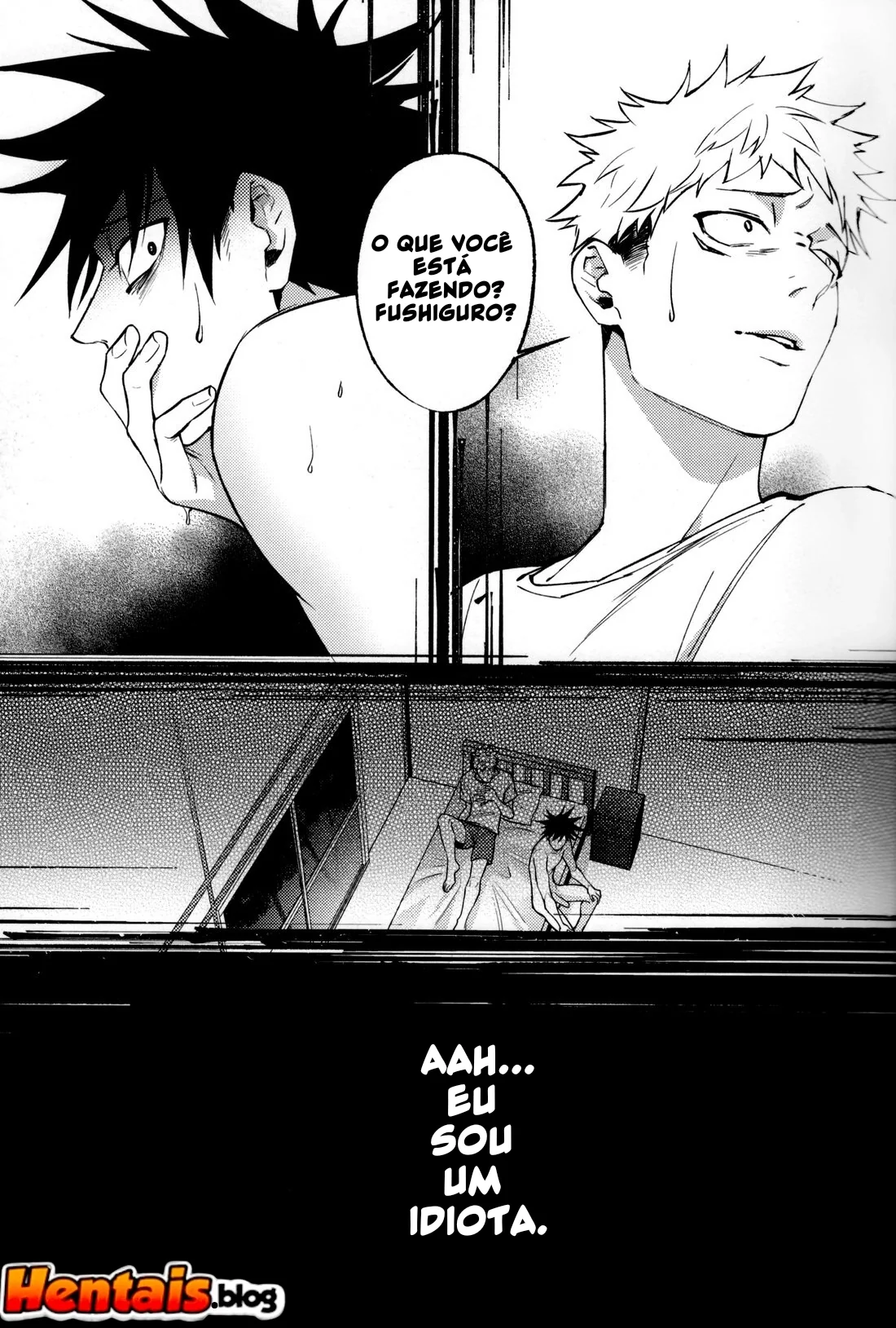 Pernoite em Xião Xing - Sexo Anal e Putaria com Yuuji, Megumi e Sukuna em Hentai HQ Brasileiro!