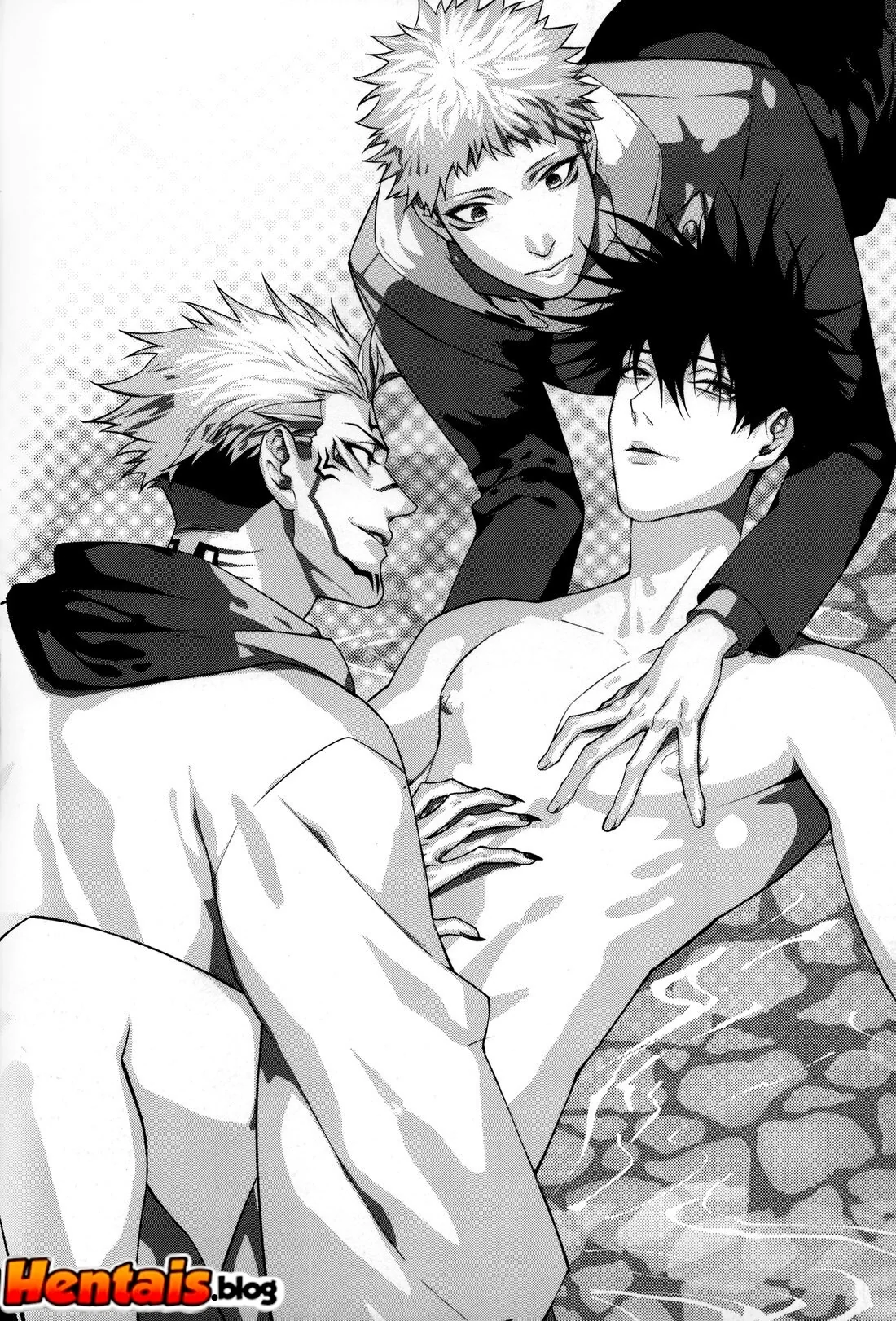 Pernoite em Xião Xing - Sexo Anal e Putaria com Yuuji, Megumi e Sukuna em Hentai HQ Brasileiro!