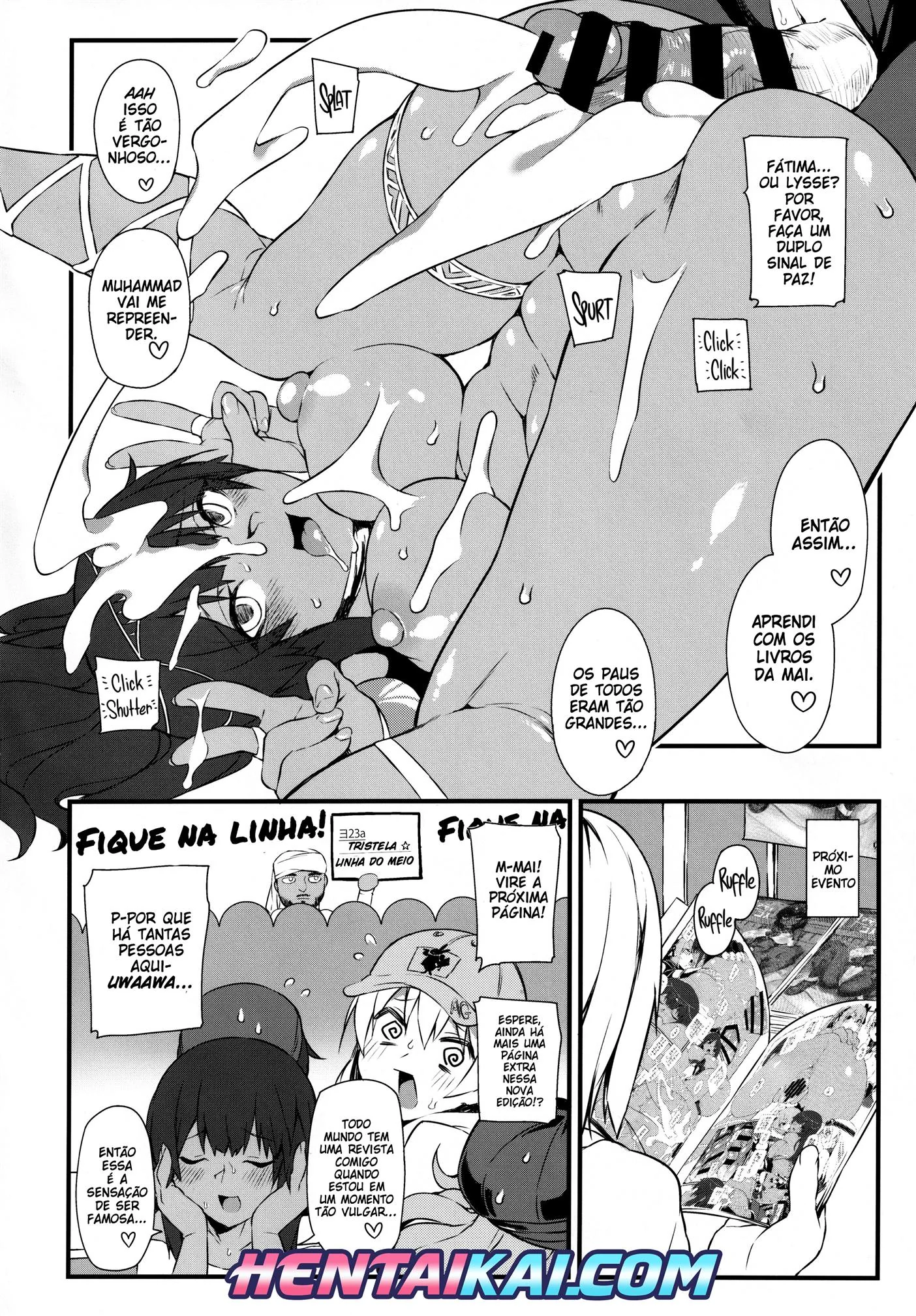 Piração na Convenção: Mai piranha pede rola para fã em Hentai HQ Brasileiro Piração na Convenção: Mai piranha pede rola para fã em Hentai HQ Brasileiro