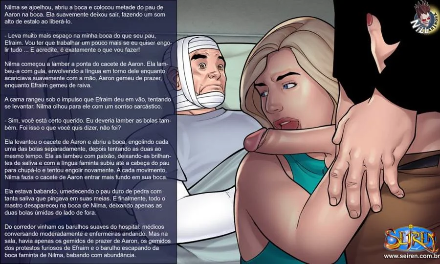 Piranha da Buceta Gulosa Dando o Cu em Hentai HQ Brasileiro