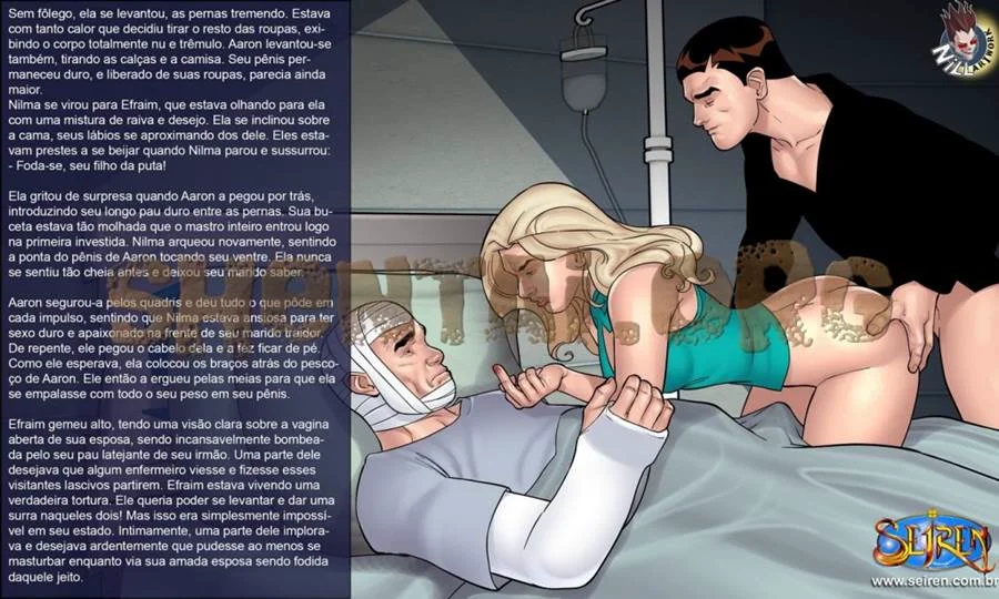 Piranha da Buceta Gulosa Dando o Cu em Hentai HQ Brasileiro