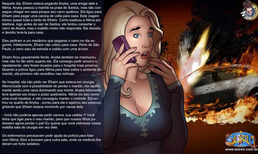 Piranha da Buceta Gulosa Dando o Cu em Hentai HQ Brasileiro