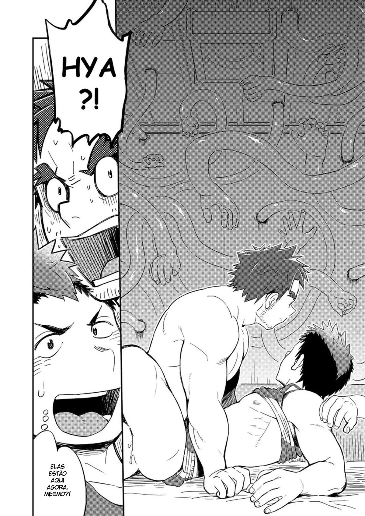 Piranha da Mãe na Pousada com o Filho Tarado em Hentai HQ Brasileiro