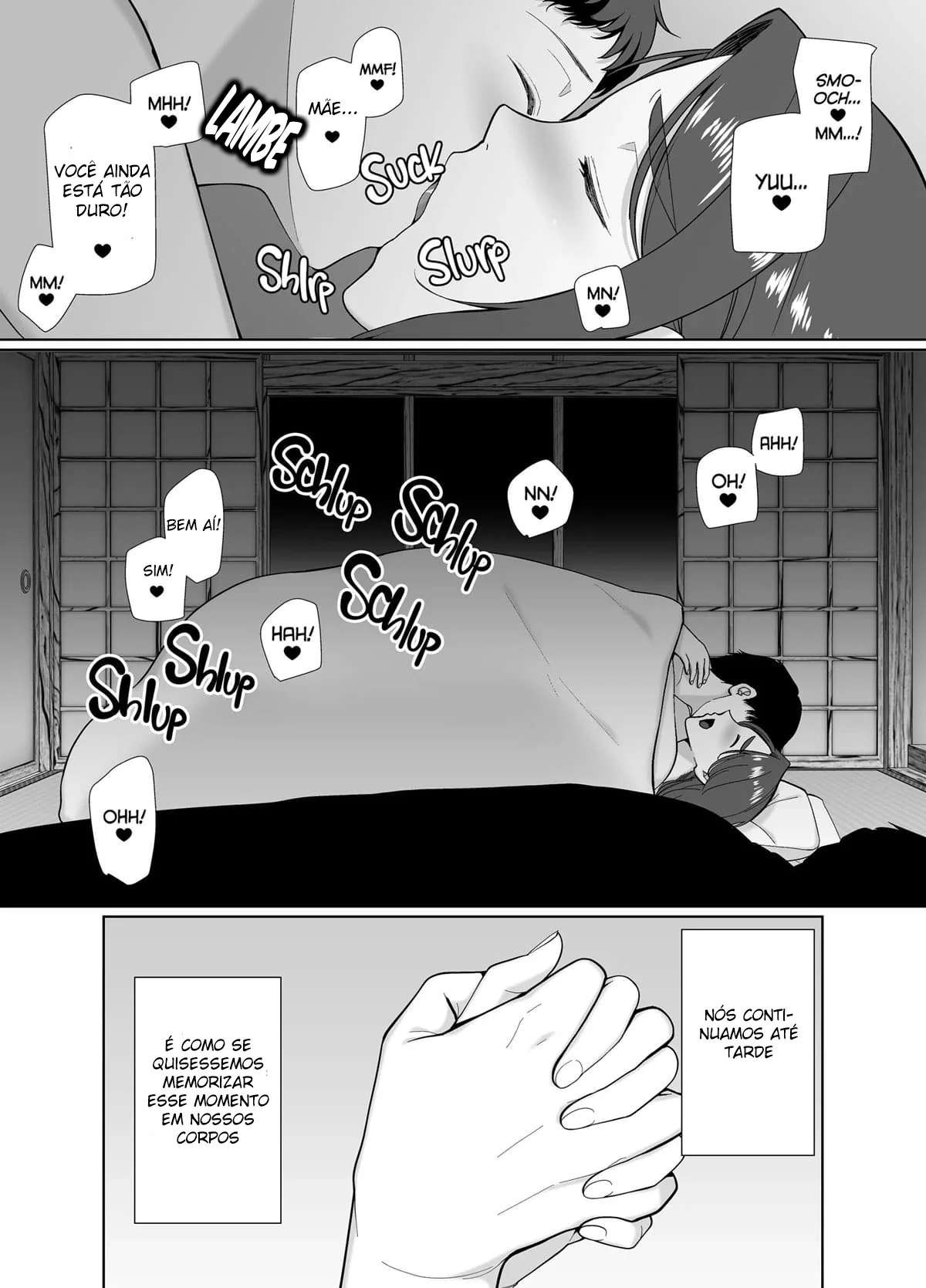 Piranha da Mãe na Pousada com o Filho Tarado em Hentai HQ Brasileiro