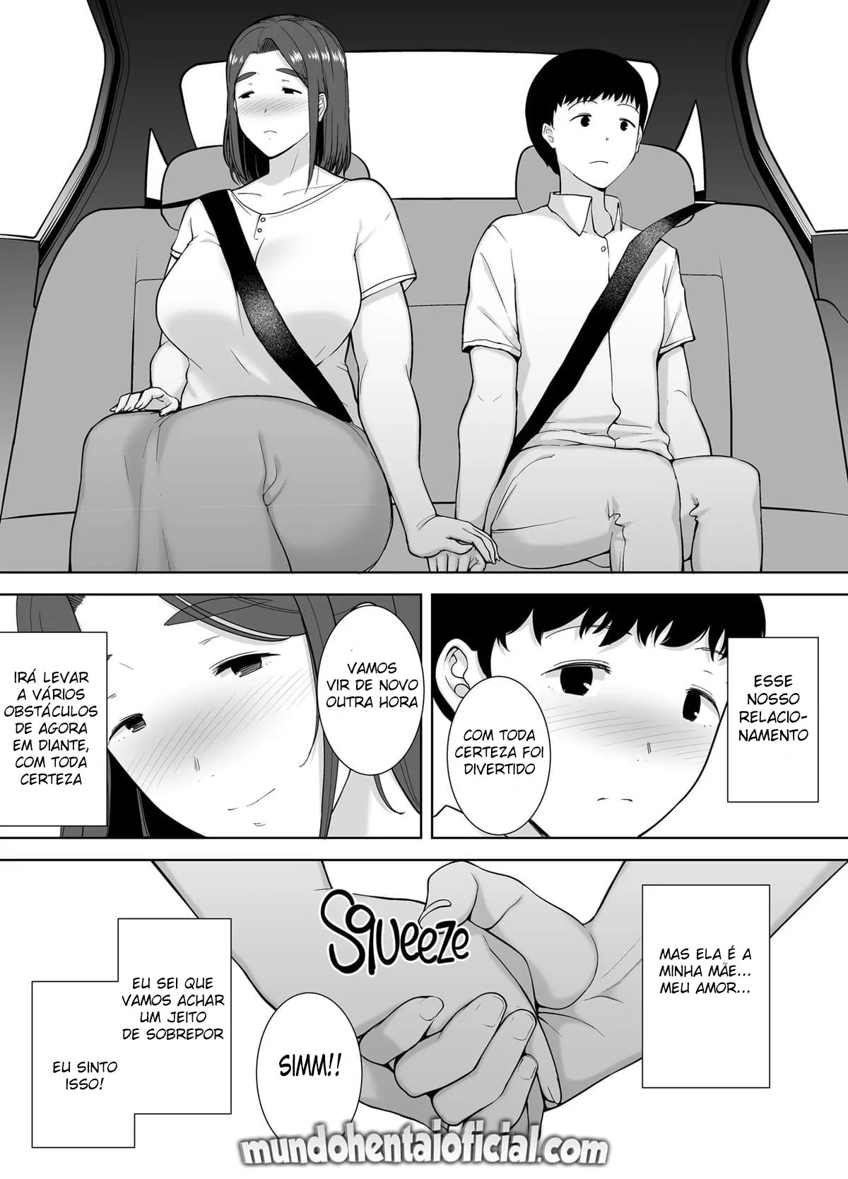 Piranha da Mãe na Pousada com o Filho Tarado em Hentai HQ Brasileiro