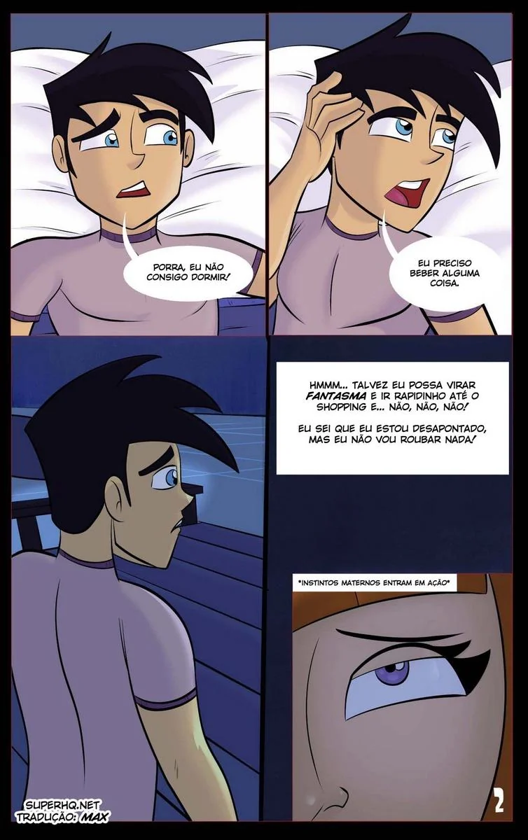 Piranha esquece presente da mamãe e acaba levando piroca na cozinha - Hentai HQ Brasileiro