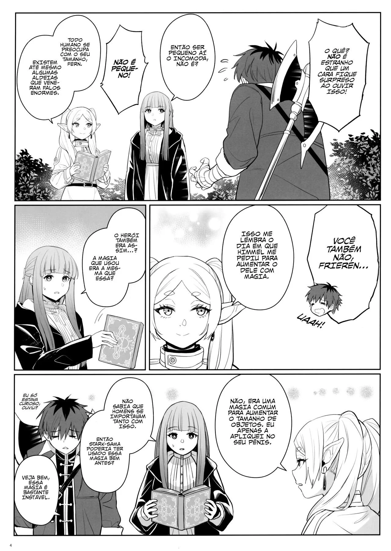 Piranha Feiticeira Fodida Pela Piroca Mágica em HQ Brasileiro