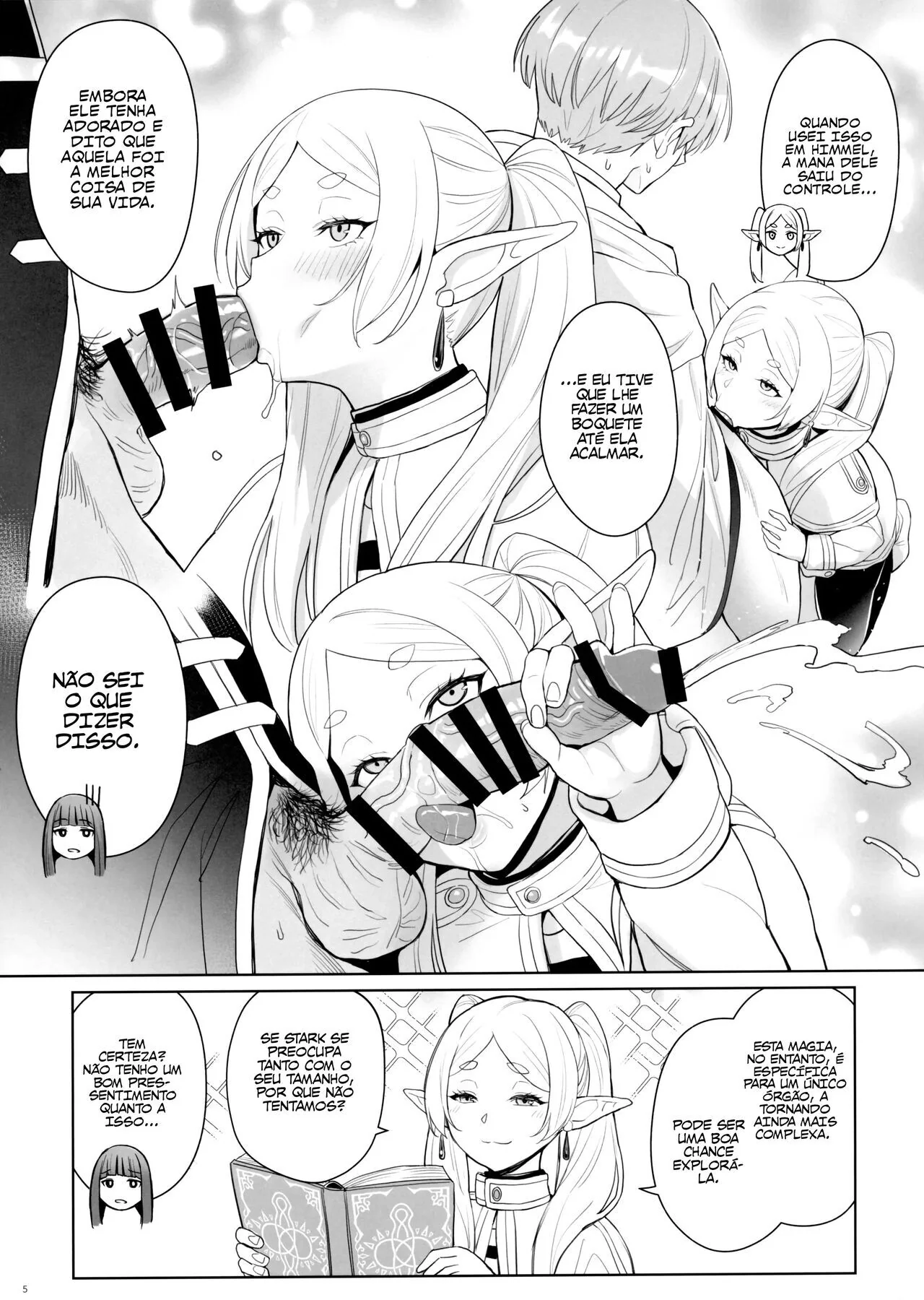 Piranha Feiticeira Fodida Pela Piroca Mágica em HQ Brasileiro