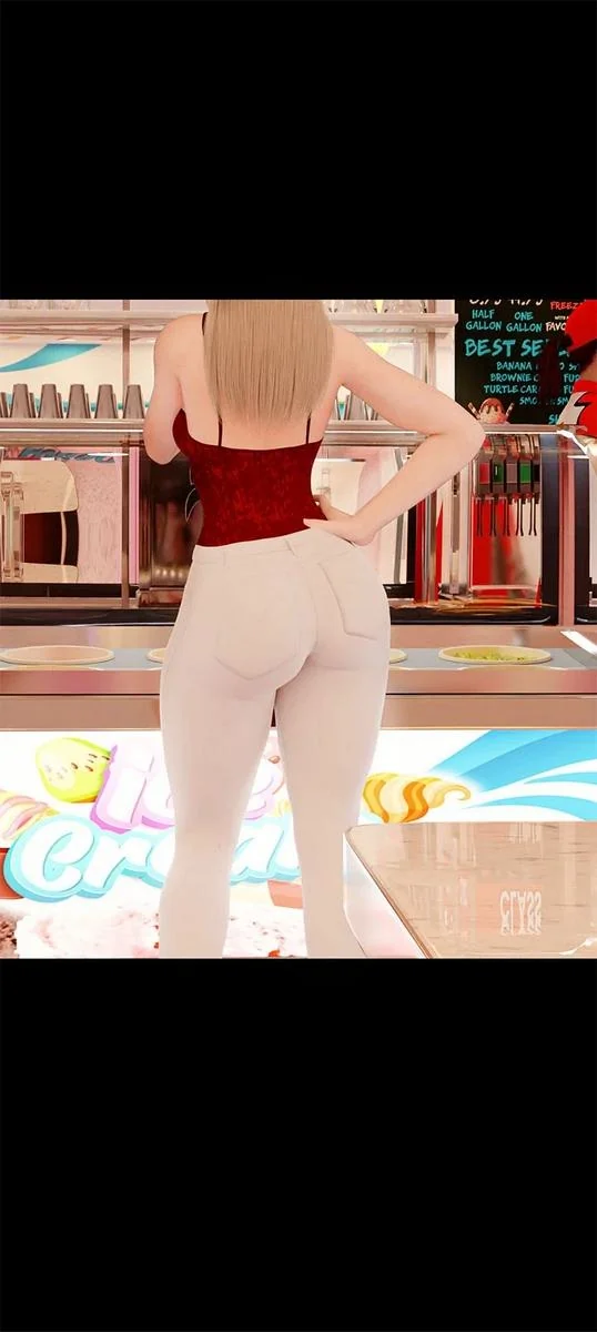 Piranha flagrada no provador leva piroca da Viúva Negra em Hentai 3D Brazuca