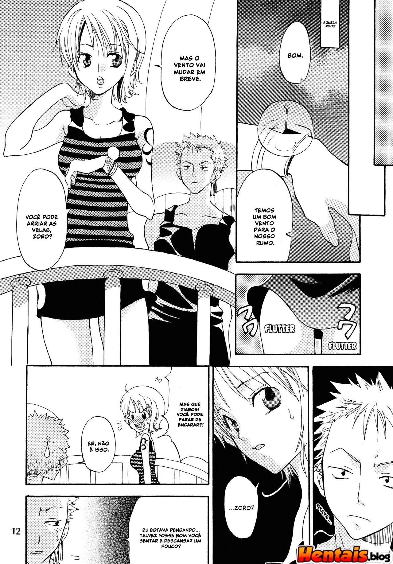 Piranha Nami no Soco de Felicidade 6 - Exploração de buceta em hentai HQ