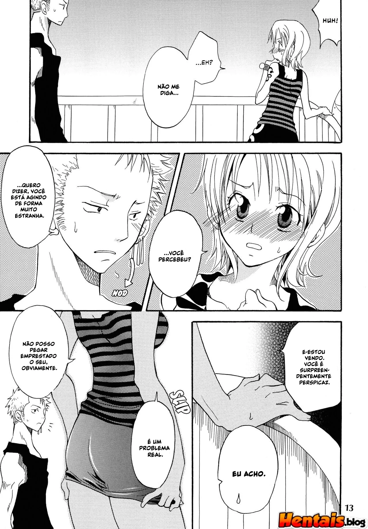 Piranha Nami no Soco de Felicidade 6 - Exploração de buceta em hentai HQ