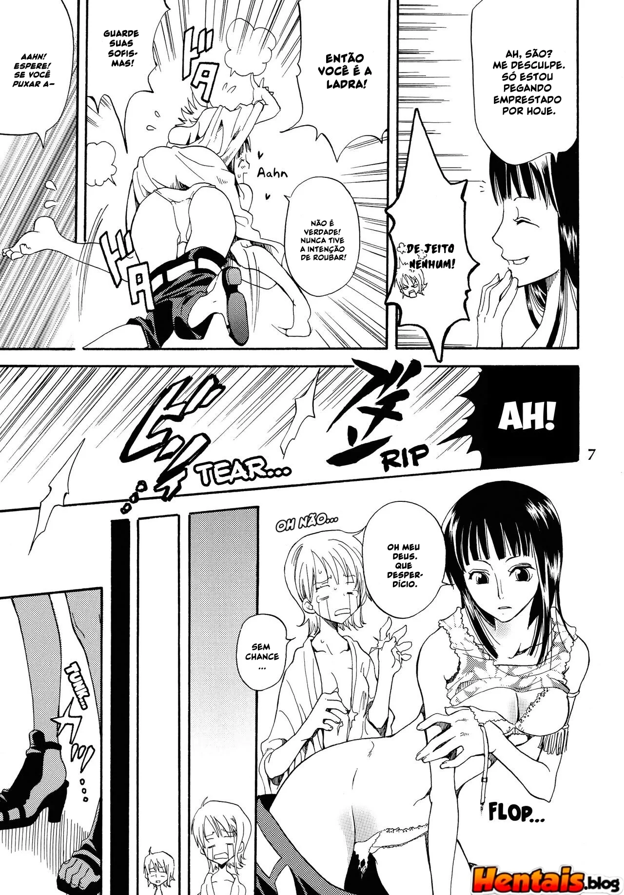 Piranha Nami no Soco de Felicidade 6 - Exploração de buceta em hentai HQ Piranha Nami no Soco de Felicidade 6 - Exploração de buceta em hentai HQ