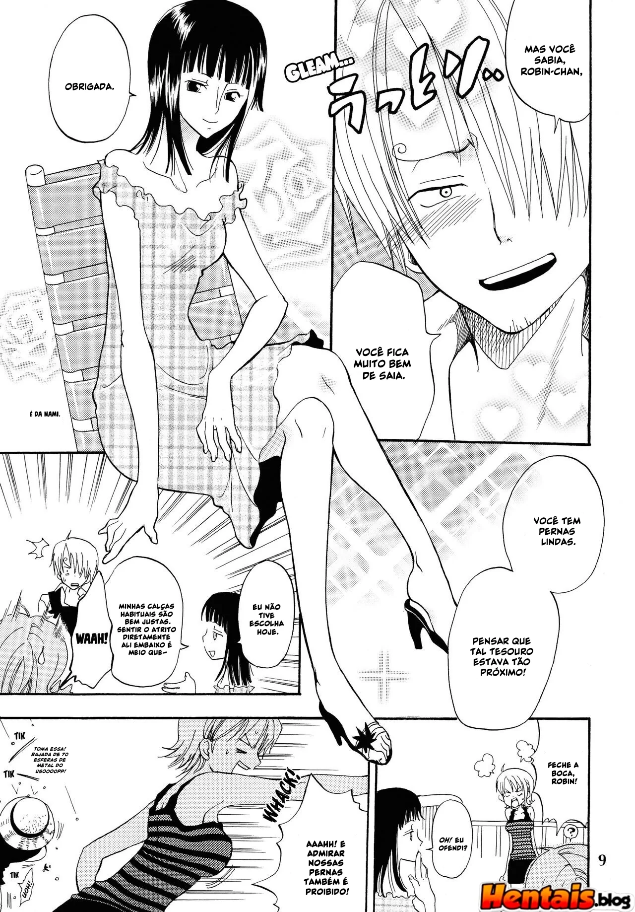 Piranha Nami no Soco de Felicidade 6 - Exploração de buceta em hentai HQ Piranha Nami no Soco de Felicidade 6 - Exploração de buceta em hentai HQ