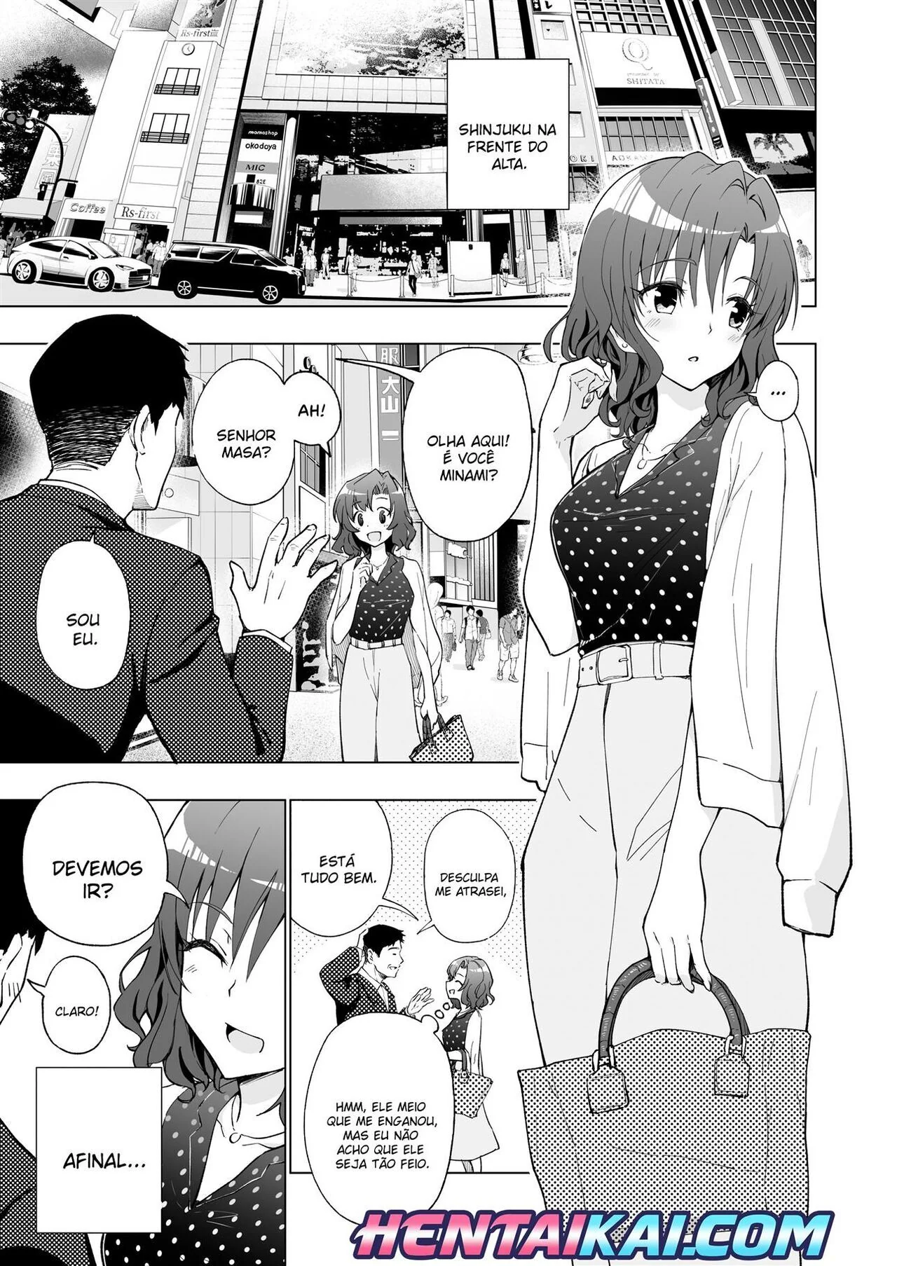 Piranha Novinha da Faculdade Dando a Buceta Para Velhos Ricos Em Hentai HQ Brasileiro