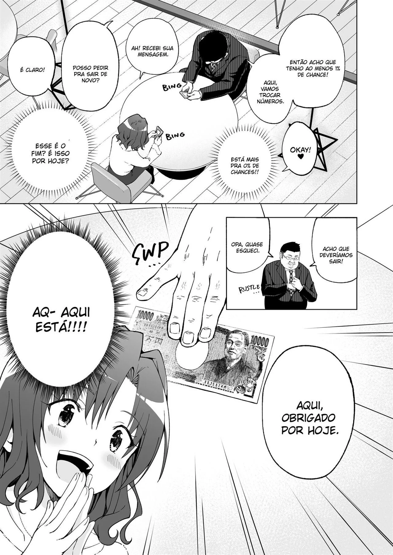 Piranha Novinha da Faculdade Dando a Buceta Para Velhos Ricos Em Hentai HQ Brasileiro