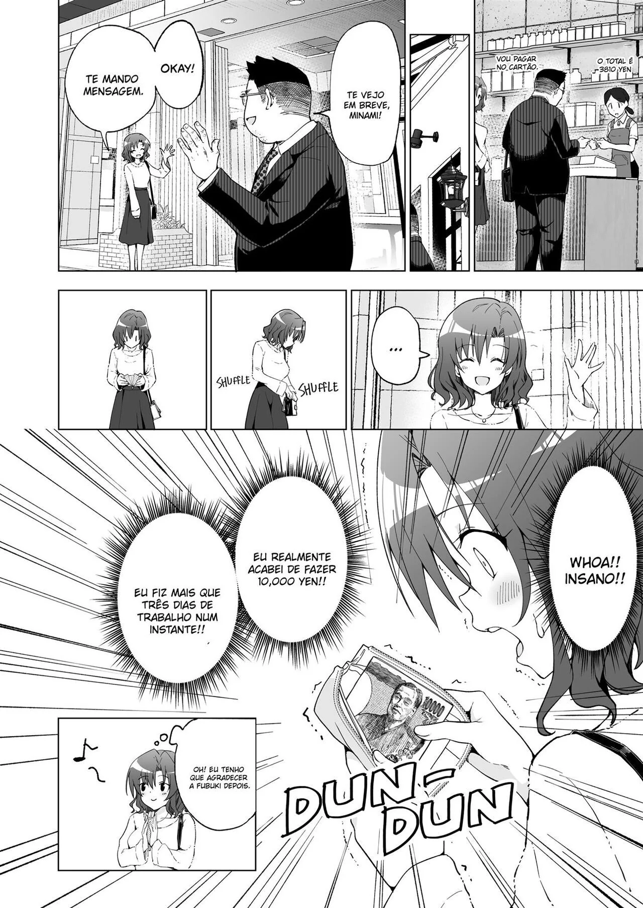 Piranha Novinha da Faculdade Dando a Buceta Para Velhos Ricos Em Hentai HQ Brasileiro