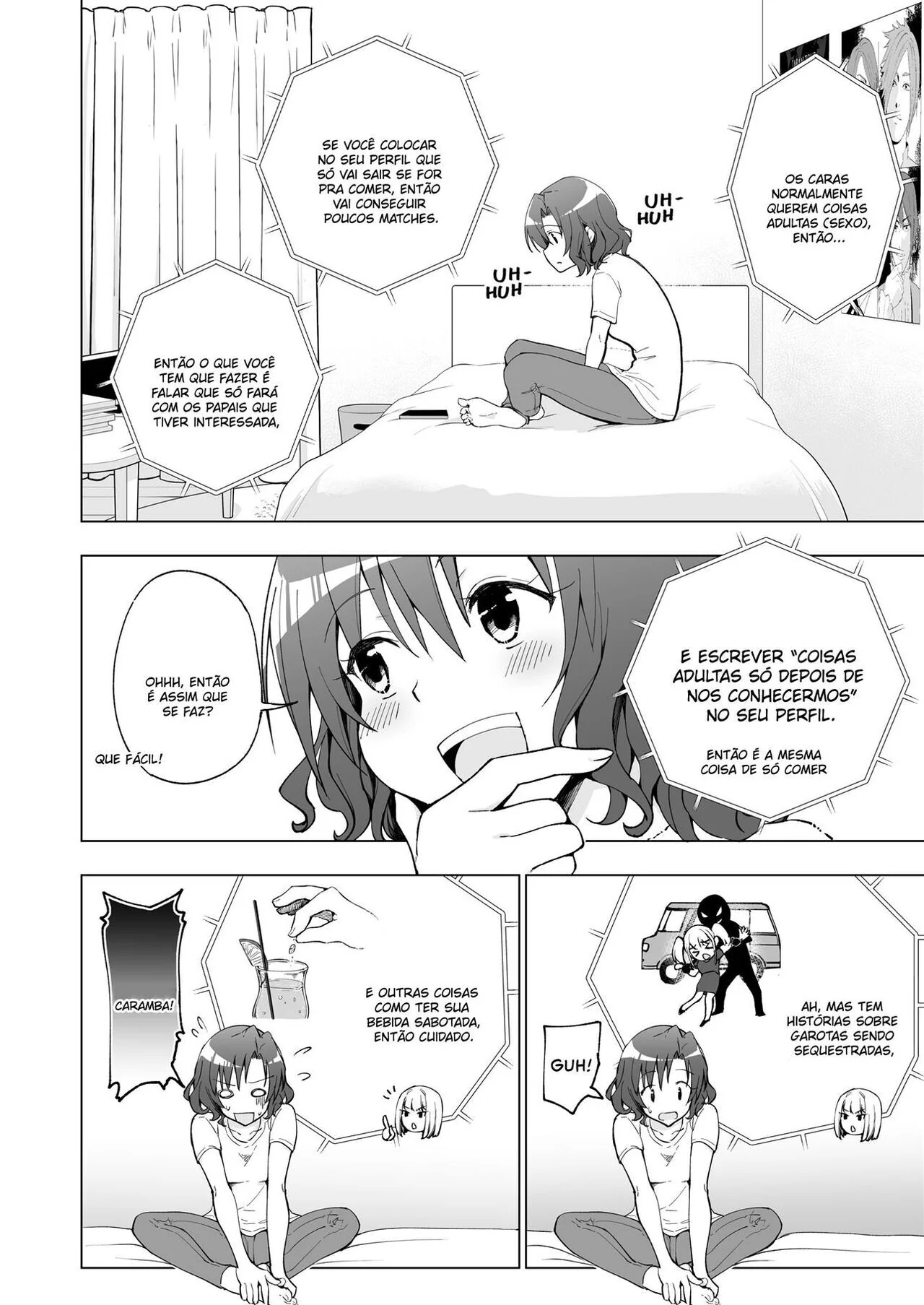 Piranha Novinha da Faculdade Dando a Buceta Para Velhos Ricos Em Hentai HQ Brasileiro