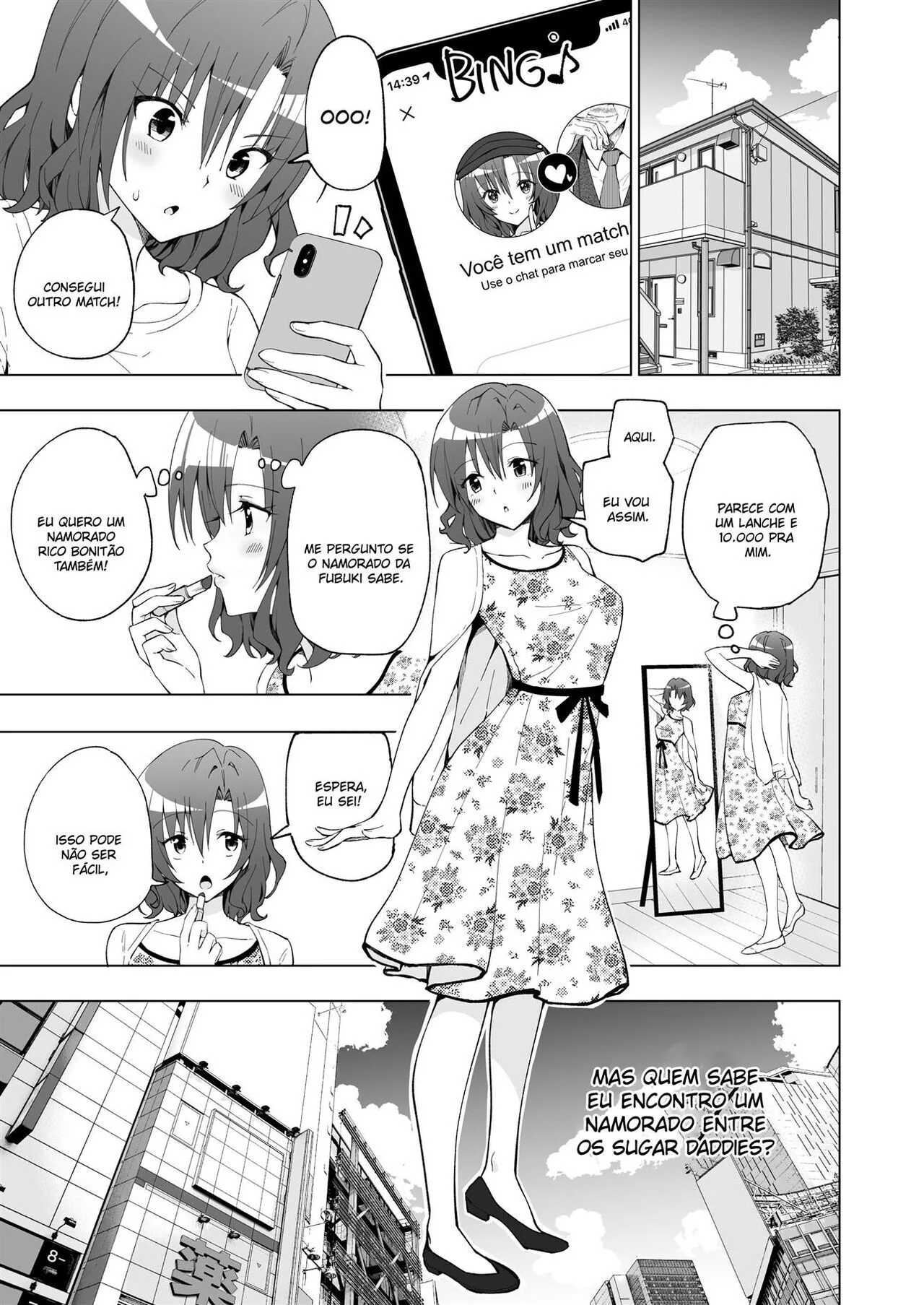 Piranha Novinha da Faculdade Dando a Buceta Para Velhos Ricos Em Hentai HQ Brasileiro