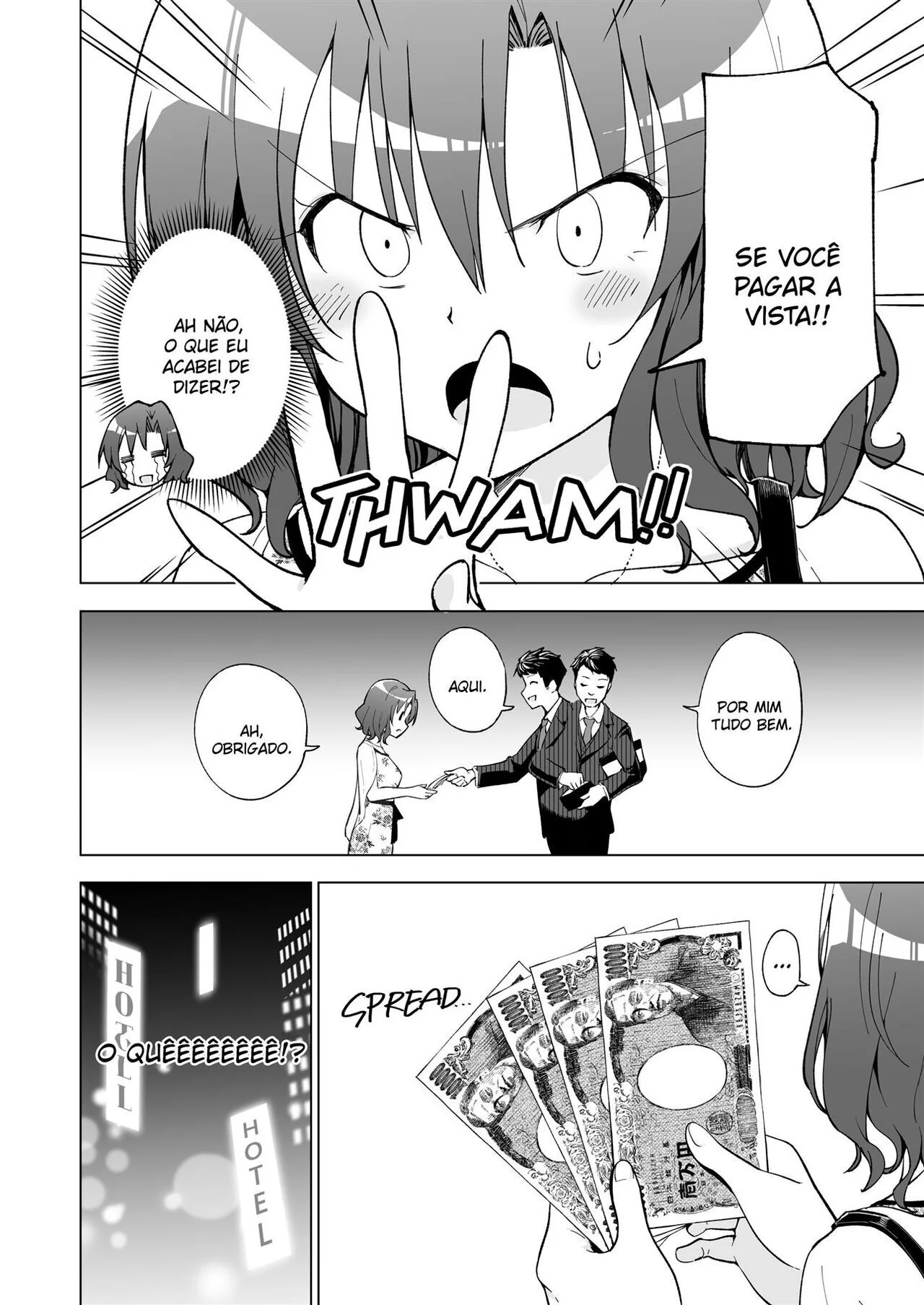 Piranha Novinha da Faculdade Dando a Buceta Para Velhos Ricos Em Hentai HQ Brasileiro