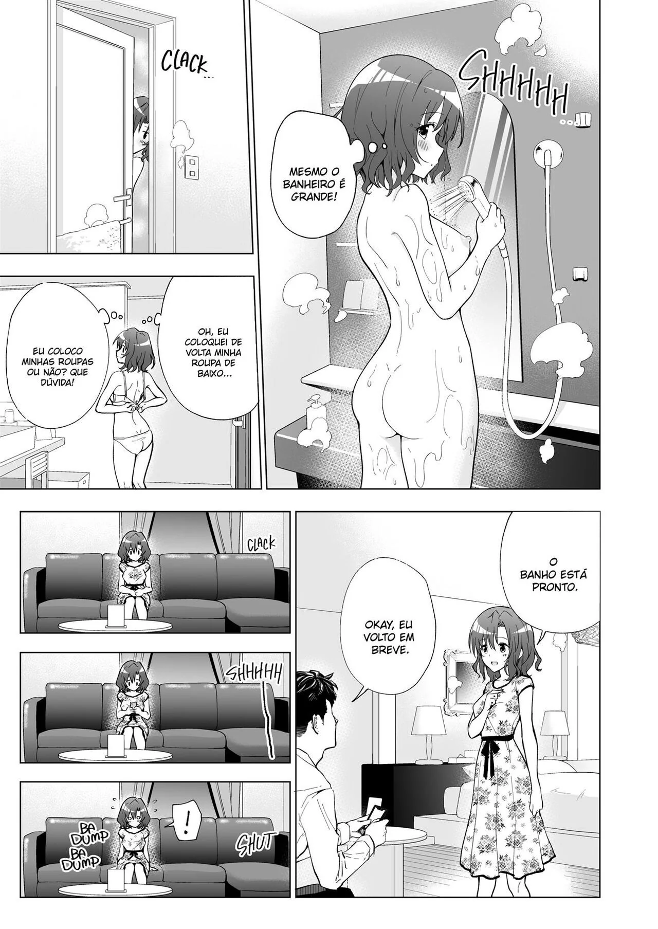 Piranha Novinha da Faculdade Dando a Buceta Para Velhos Ricos Em Hentai HQ Brasileiro