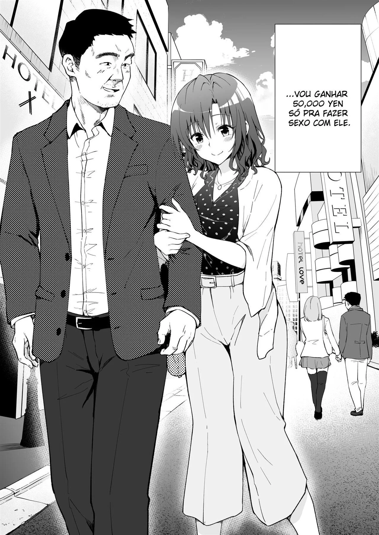 Piranha Novinha da Faculdade Dando a Buceta Para Velhos Ricos Em Hentai HQ Brasileiro