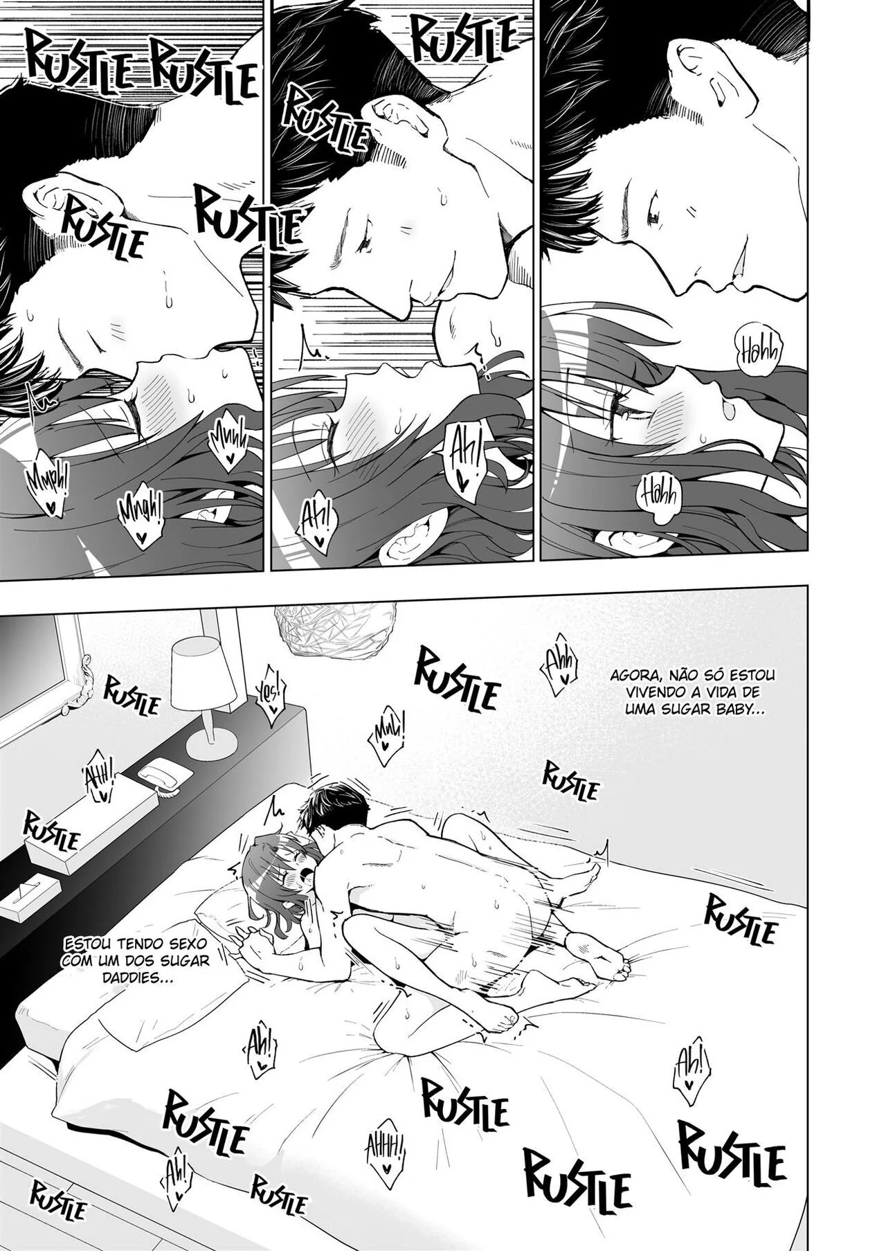 Piranha Novinha da Faculdade Dando a Buceta Para Velhos Ricos Em Hentai HQ Brasileiro