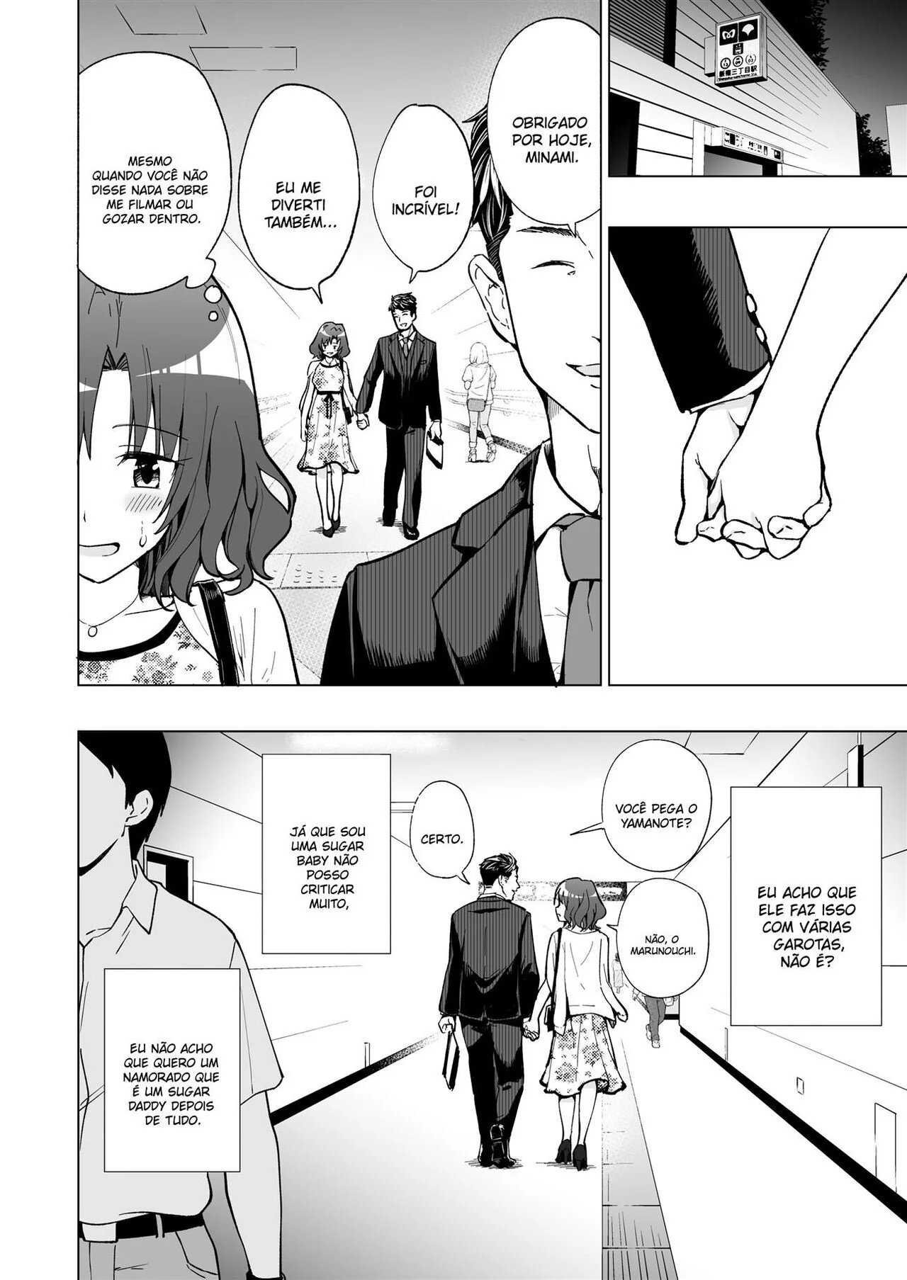 Piranha Novinha da Faculdade Dando a Buceta Para Velhos Ricos Em Hentai HQ Brasileiro