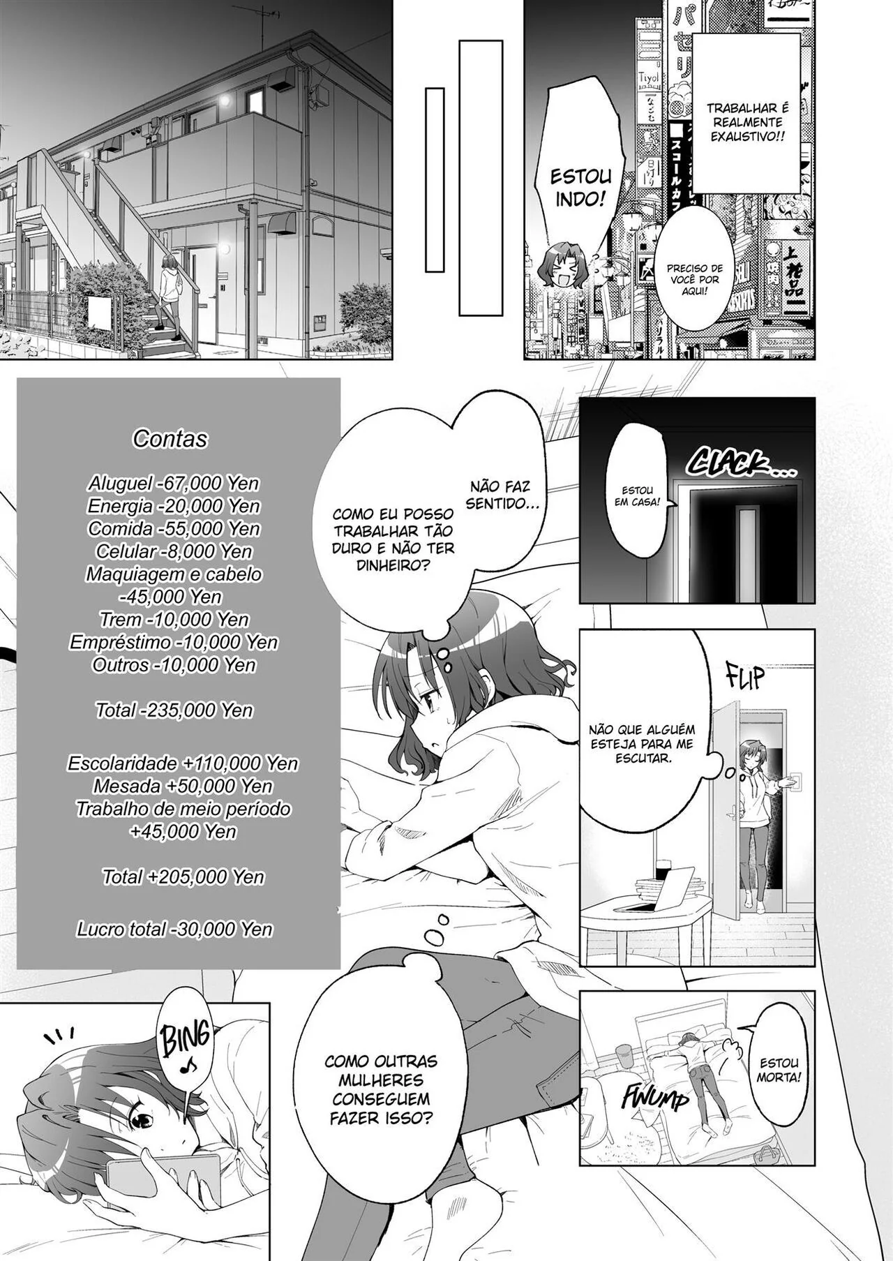 Piranha Novinha da Faculdade Dando a Buceta Para Velhos Ricos Em Hentai HQ Brasileiro