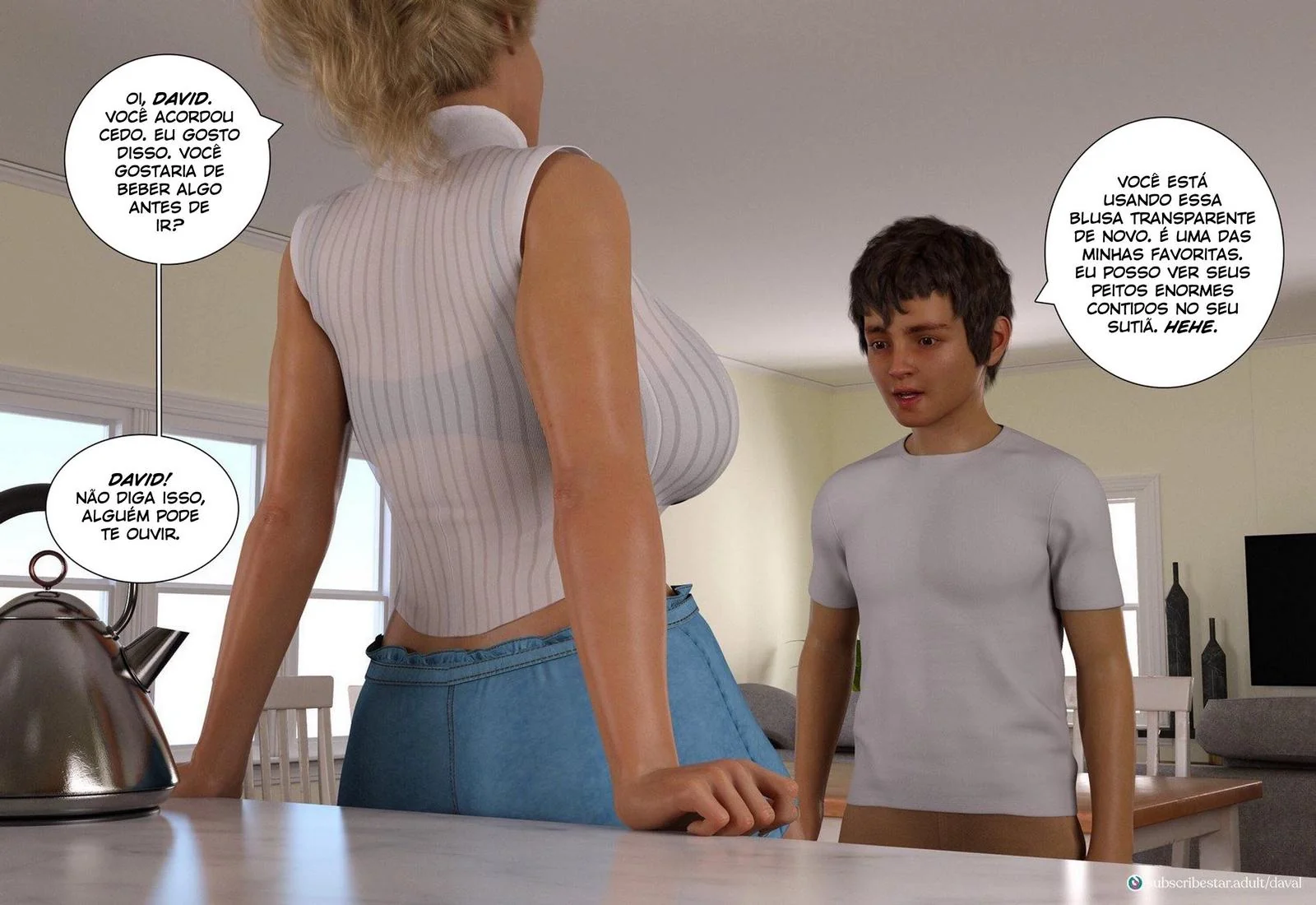 Piranha Sarah e a Piroca do Peter em Hentai HQ