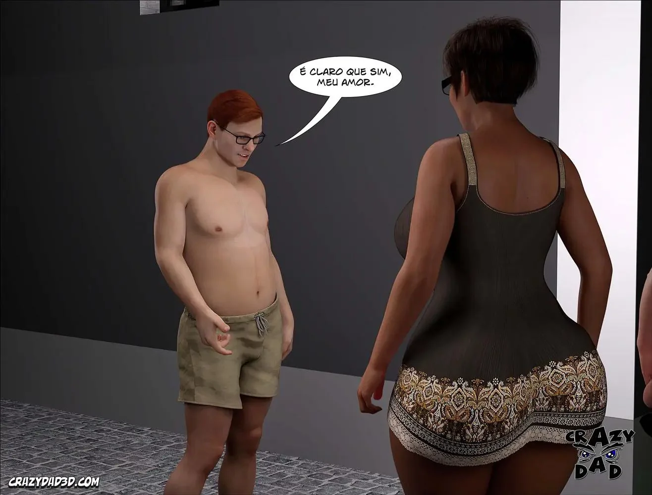 Piranha se entrega para a piroca gigante do amante em Hentai HQ Brasileiro