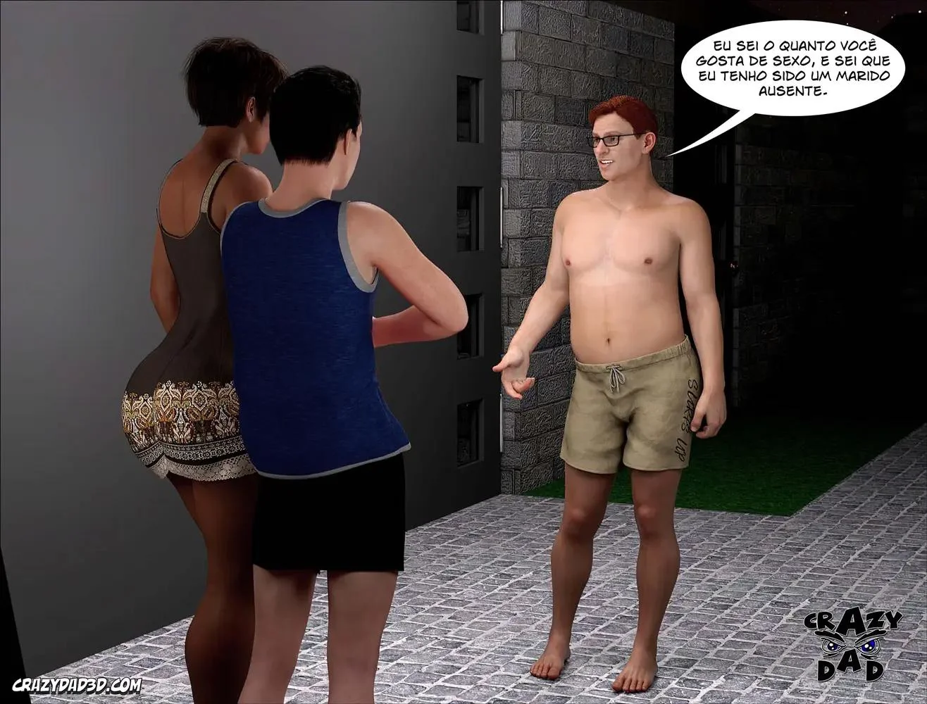 Piranha se entrega para a piroca gigante do amante em Hentai HQ Brasileiro