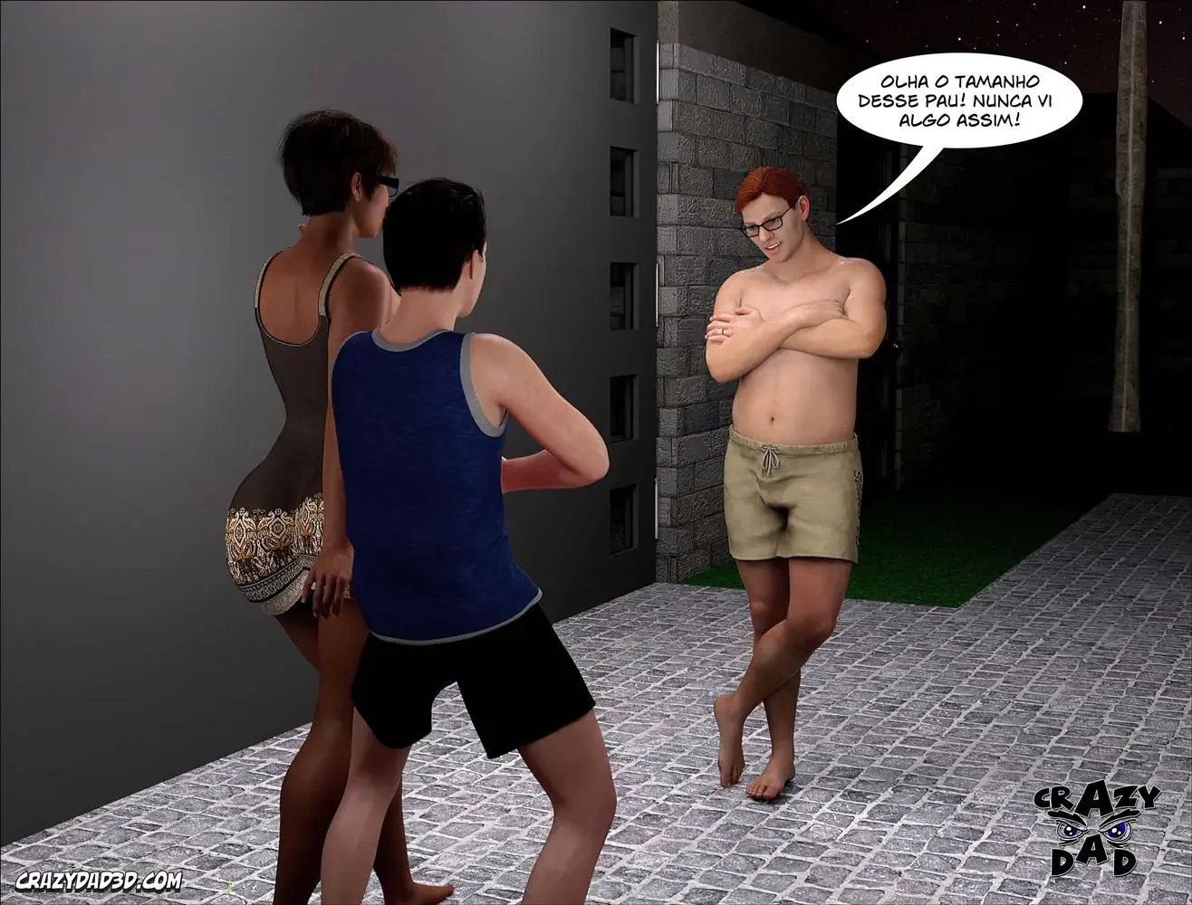 Piranha se entrega para a piroca gigante do amante em Hentai HQ Brasileiro