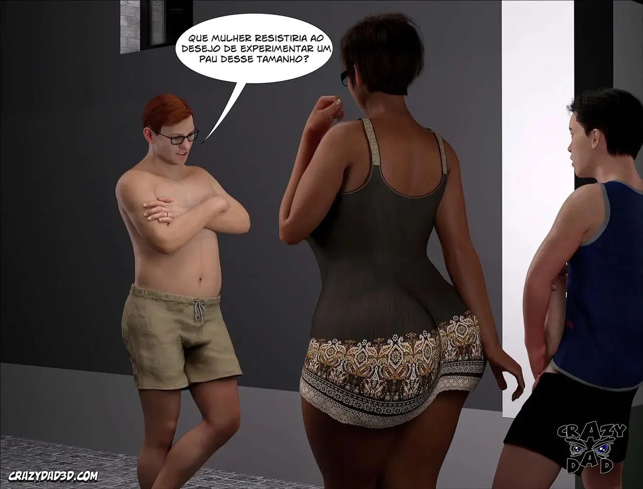 Piranha se entrega para a piroca gigante do amante em Hentai HQ Brasileiro