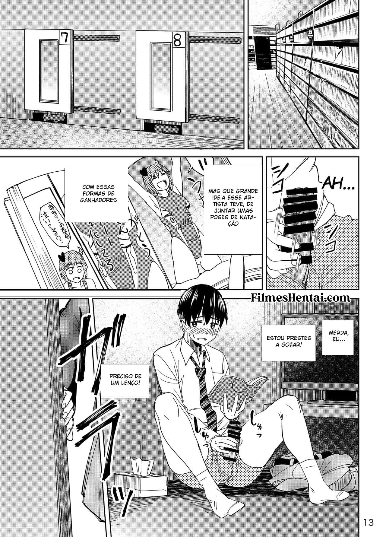 Piranha Sedenta: Explorando Fantasias Proibidas Em Mangá