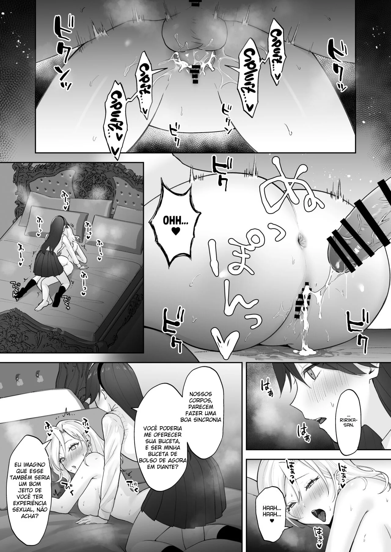 Piranha Virgem se Entrega à Rola da Futanari Dominante em Brasil Hentai