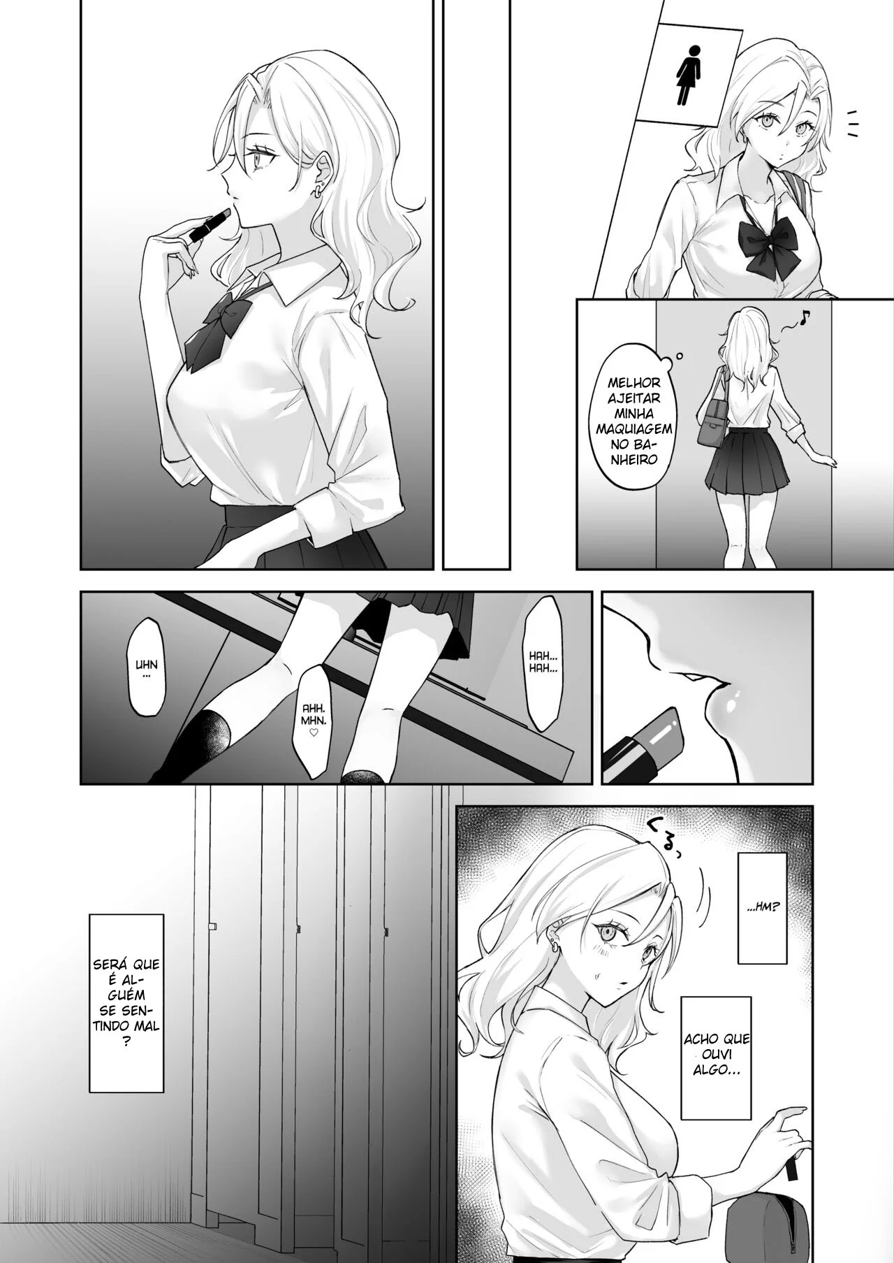 Piranha Virgem se Entrega à Rola da Futanari Dominante em Brasil Hentai