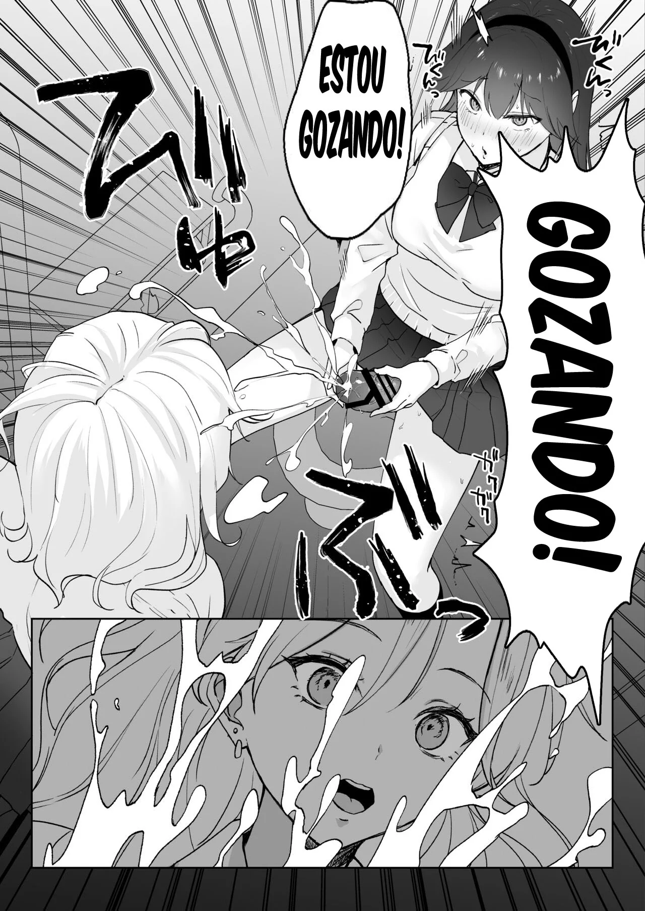 Piranha Virgem se Entrega à Rola da Futanari Dominante em Brasil Hentai