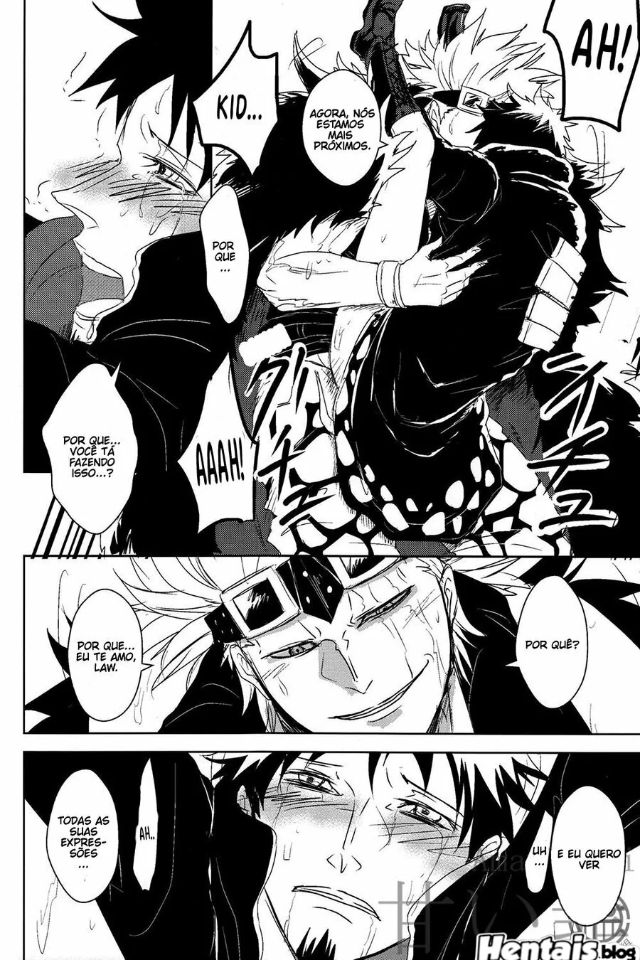 Piranhas da One Piece: Duelo de Pirocas entre Trafalgar Law e Eustass Kid em Hentai Gay HQ Brasileiro Piranhas da One Piece: Duelo de Pirocas entre Trafalgar Law e Eustass Kid em Hentai Gay HQ Brasileiro