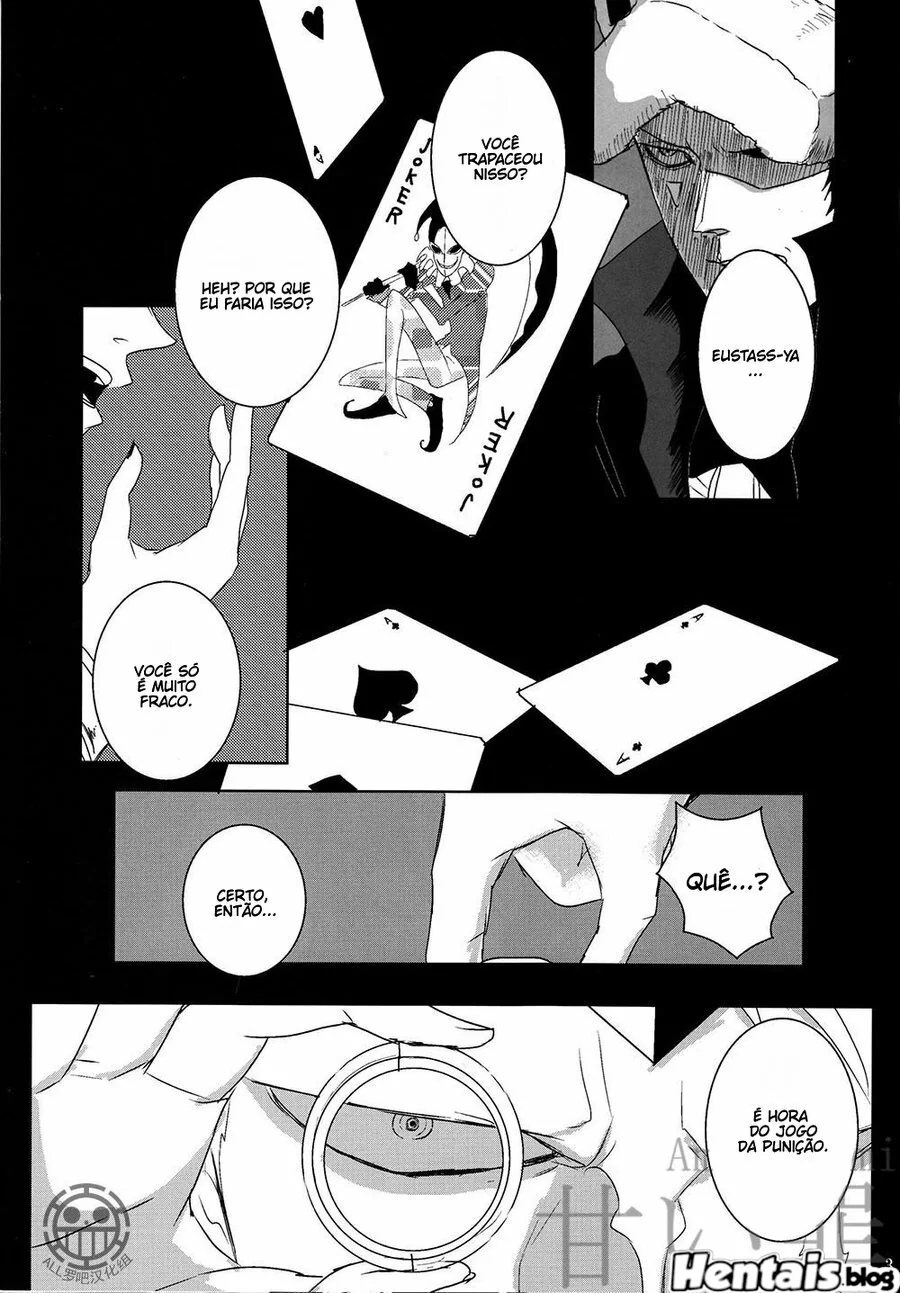 Piranhas da One Piece: Duelo de Pirocas entre Trafalgar Law e Eustass Kid em Hentai Gay HQ Brasileiro Piranhas da One Piece: Duelo de Pirocas entre Trafalgar Law e Eustass Kid em Hentai Gay HQ Brasileiro