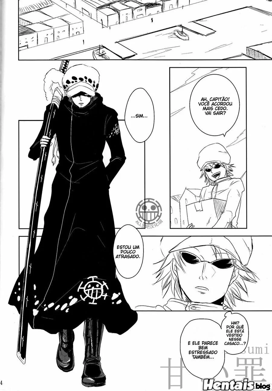 Piranhas da One Piece: Duelo de Pirocas entre Trafalgar Law e Eustass Kid em Hentai Gay HQ Brasileiro Piranhas da One Piece: Duelo de Pirocas entre Trafalgar Law e Eustass Kid em Hentai Gay HQ Brasileiro